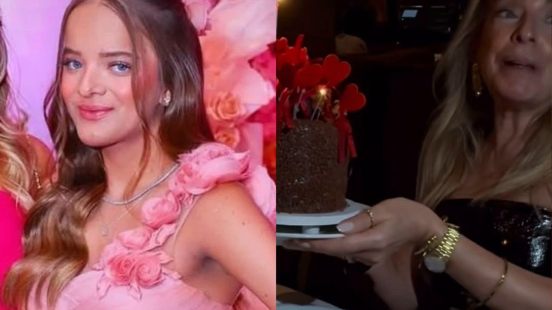 Rafaella Justus participa de festa de aniversário da ex-esposa do pai