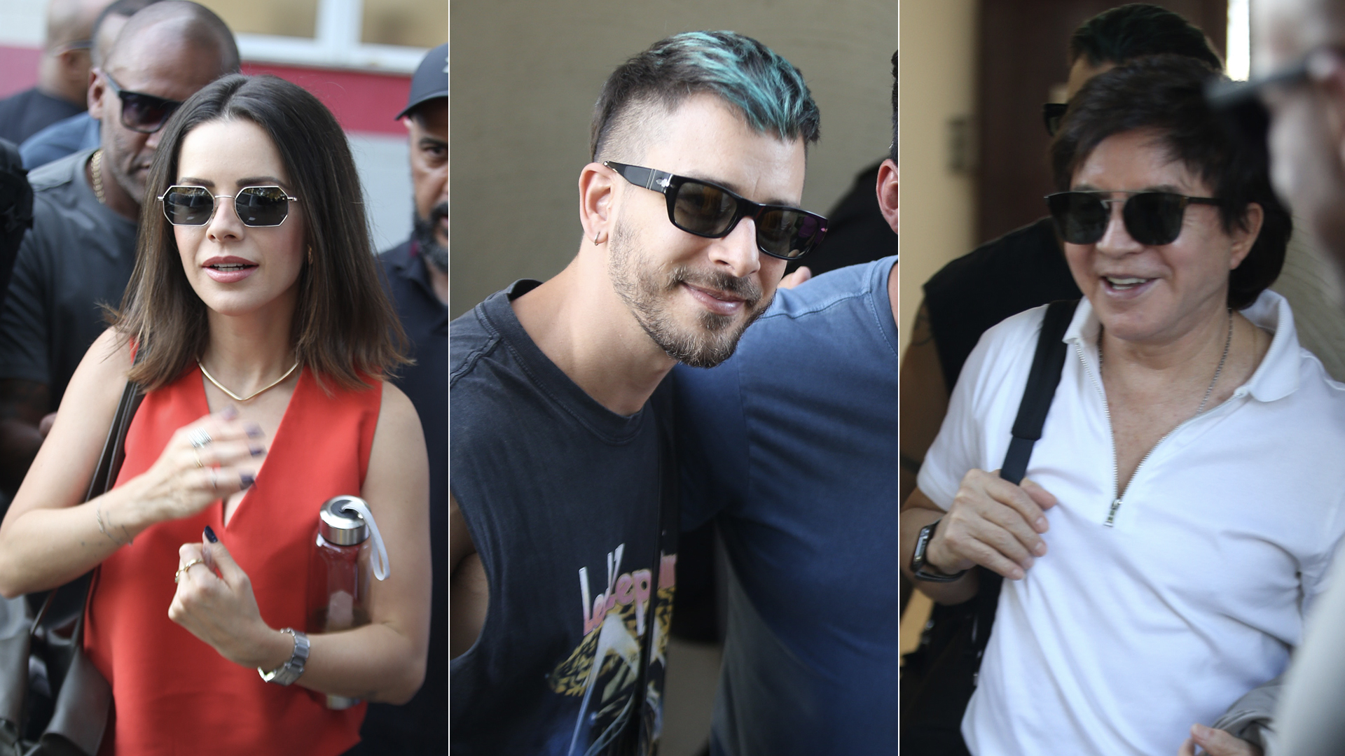 Sandy, Junior e Xororó chegam ao RJ para show na casa do BBB 25
