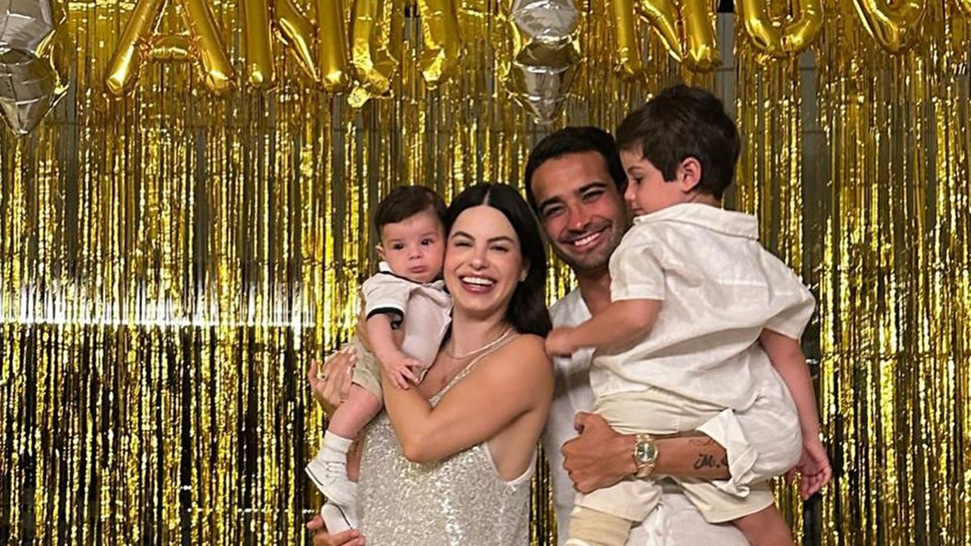 Sthefany Brito dá detalhes da relação do primogênito com o irmão caçula