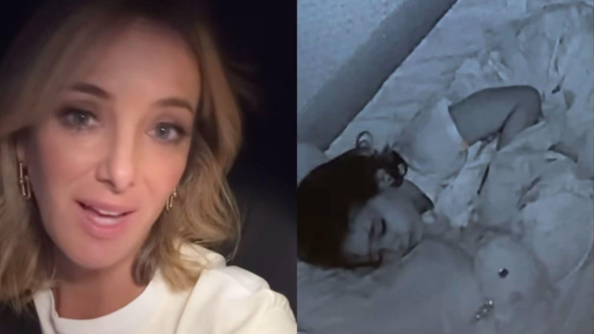 Ticiane Pinheiro sofre ao ver a filha dormir pela 1ª vez fora de casa