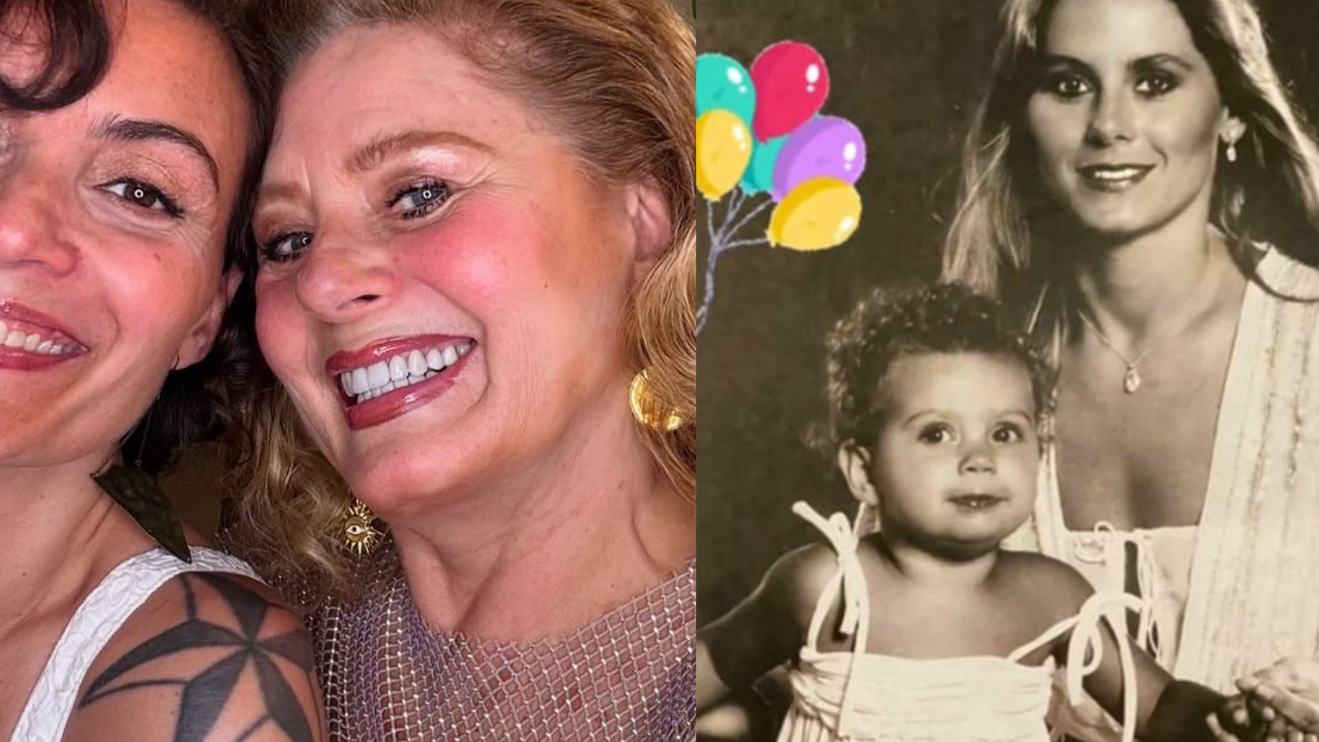 Vera Fischer presta bela homenagem no aniversário da filha: ‘Você me faz feliz’
