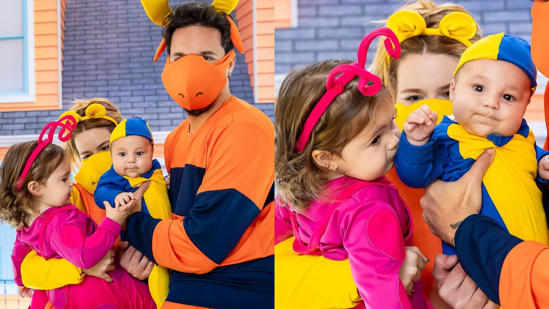 Viih Tube encanta com fotos em família na festinha de 3 meses do filho caçula