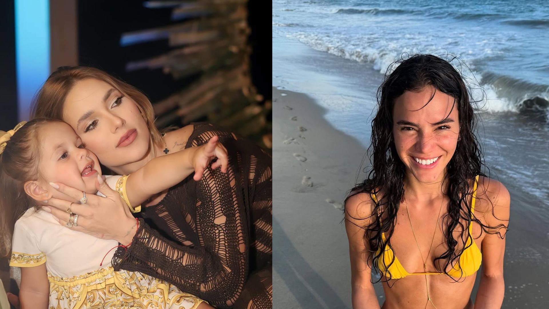 Maria Flor revela saudades e faz pedido para Bruna Marquezine