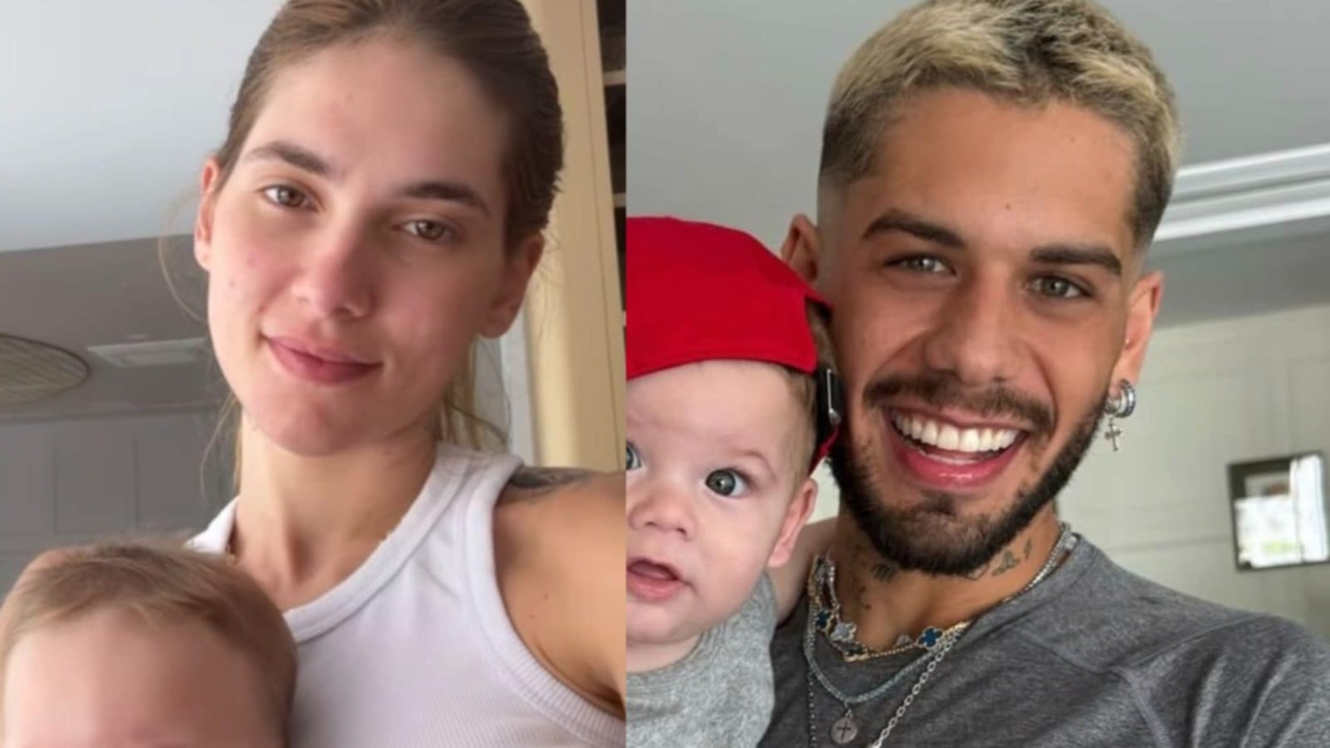Virginia e Zé Felipe chamam a atenção ao mostrarem José Leonardo: ‘A cara’