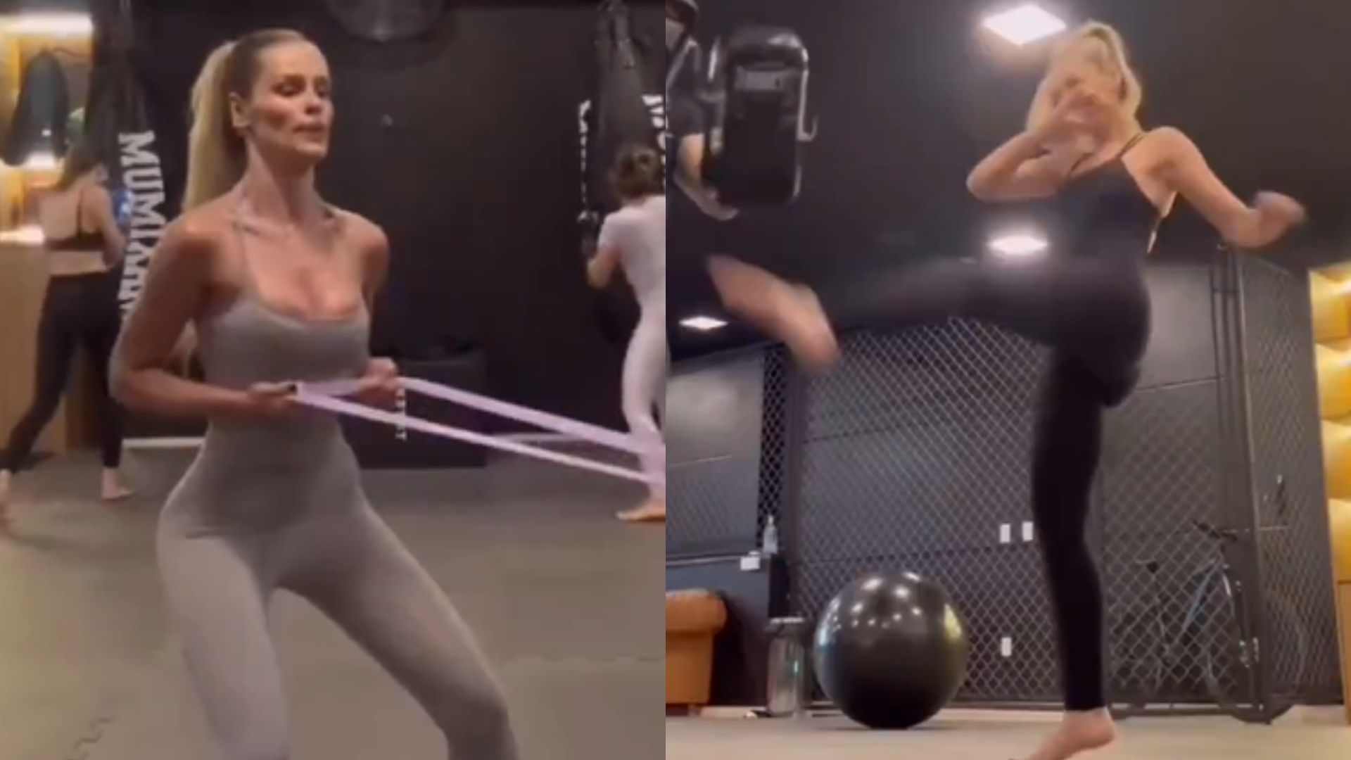 Yasmin Brunet exibe treino intenso e ironiza emagrecimento: “Por conta de remédio”