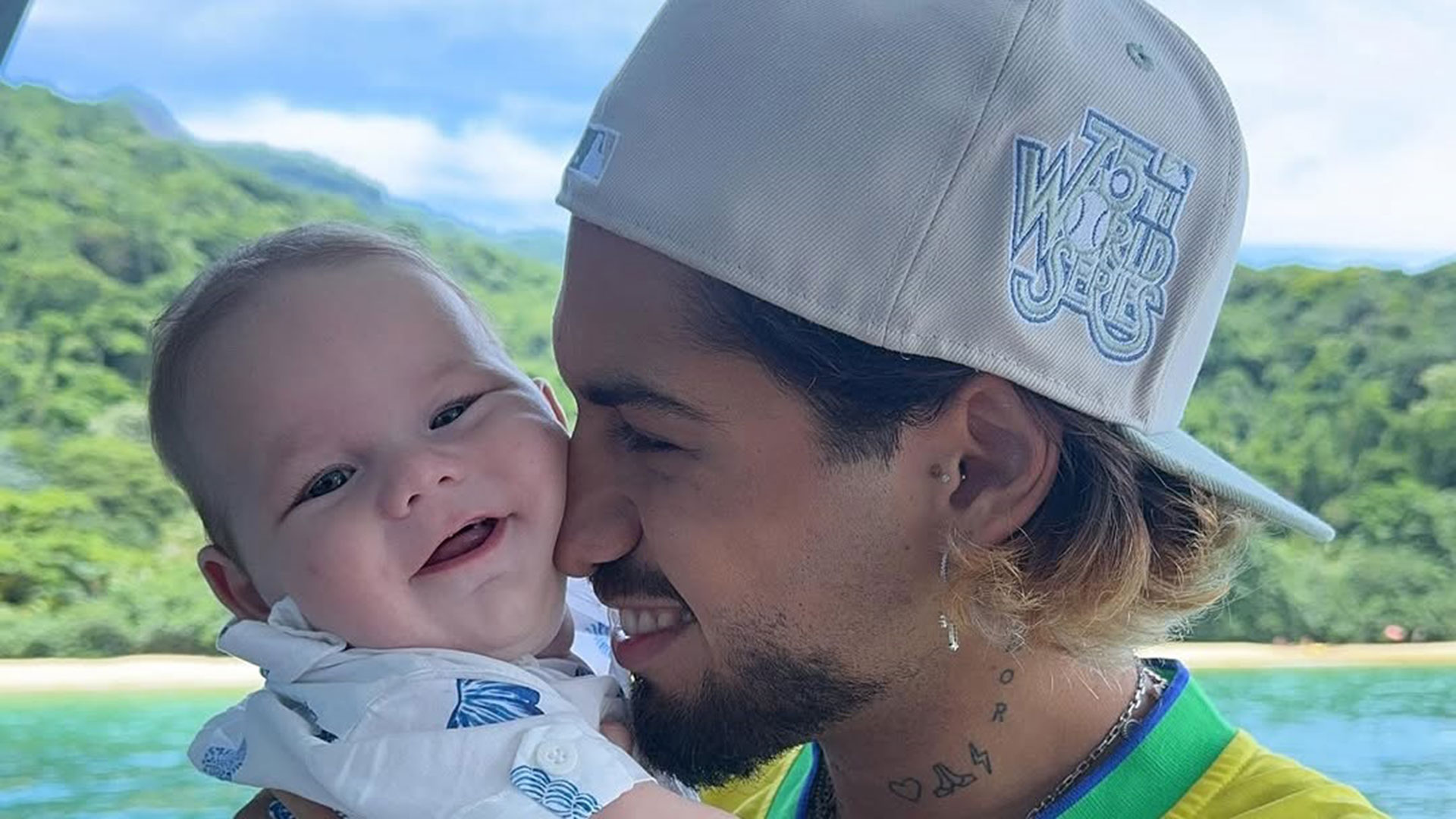 Zé Felipe leva filho ao médico e brinca: ‘Vai ter que emagrecer’