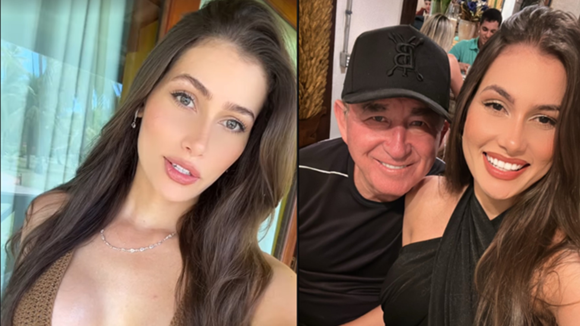 Calita Franciele reage a boatos de gravidez após casamento com Amado Batista