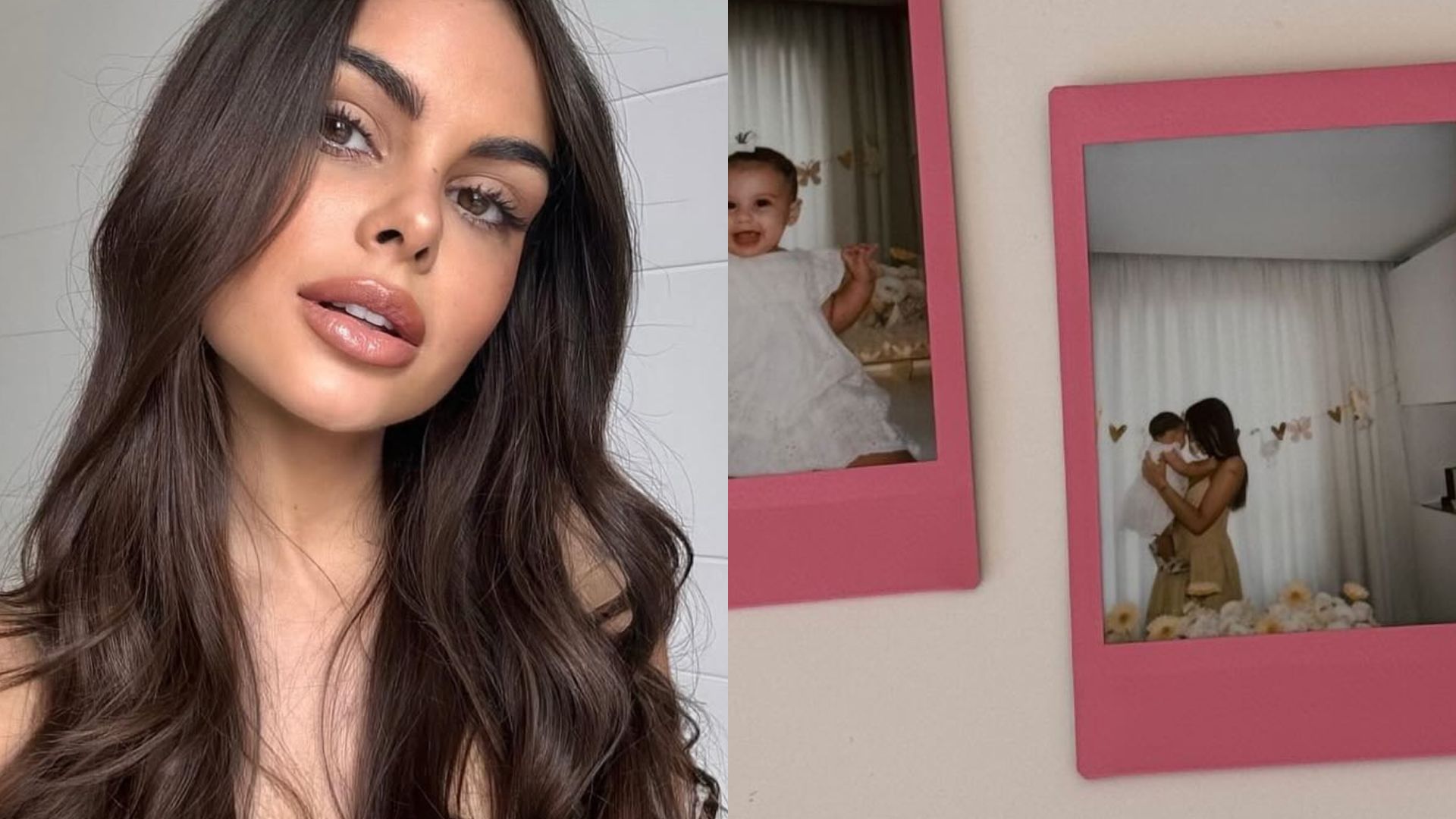 Amanda Kimberlly mostra festinha intimista de 8 meses da filha, Helena