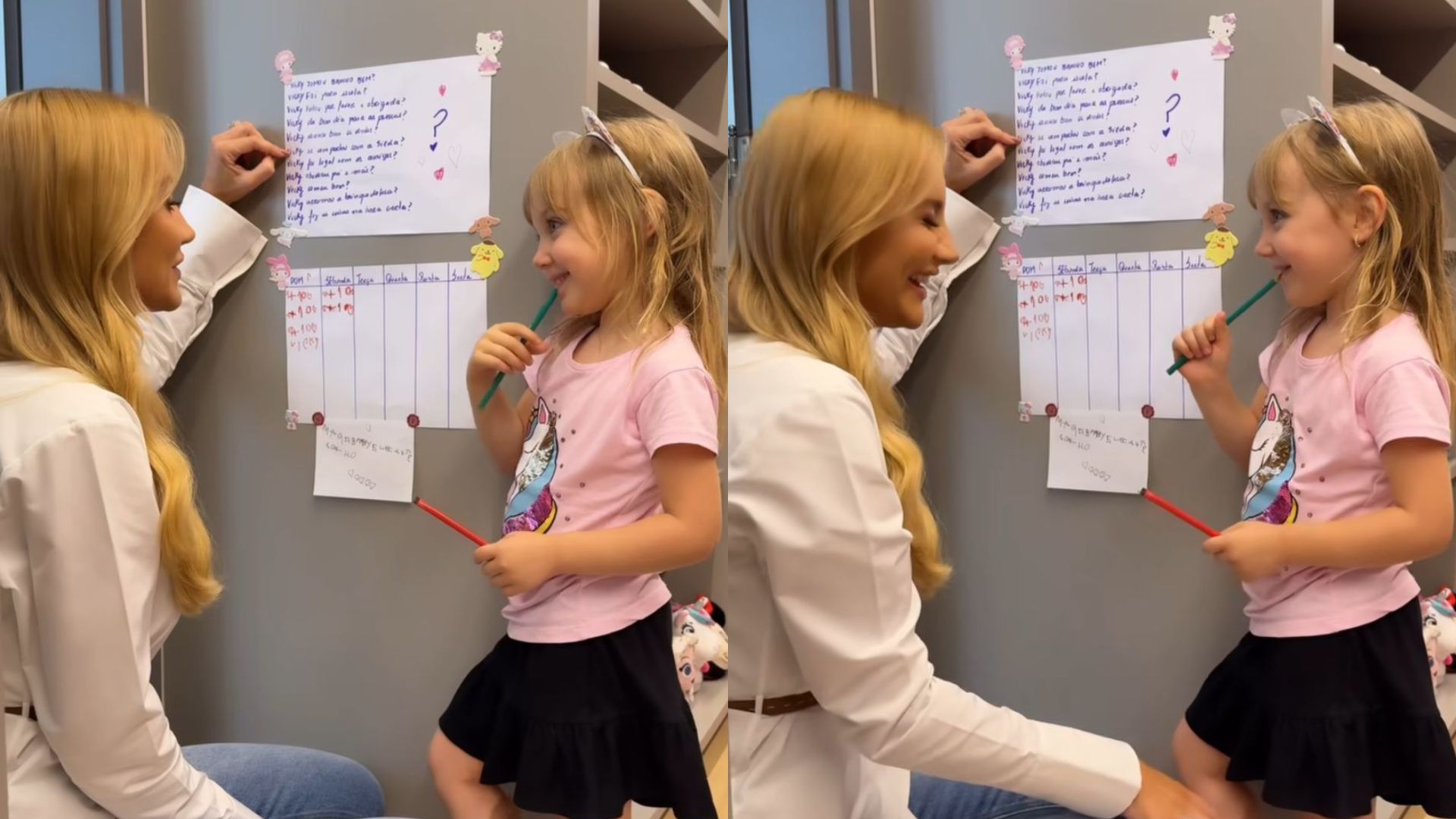 Ana Paula Siebert detalha nova estratégia para a educação da filha, Vicky