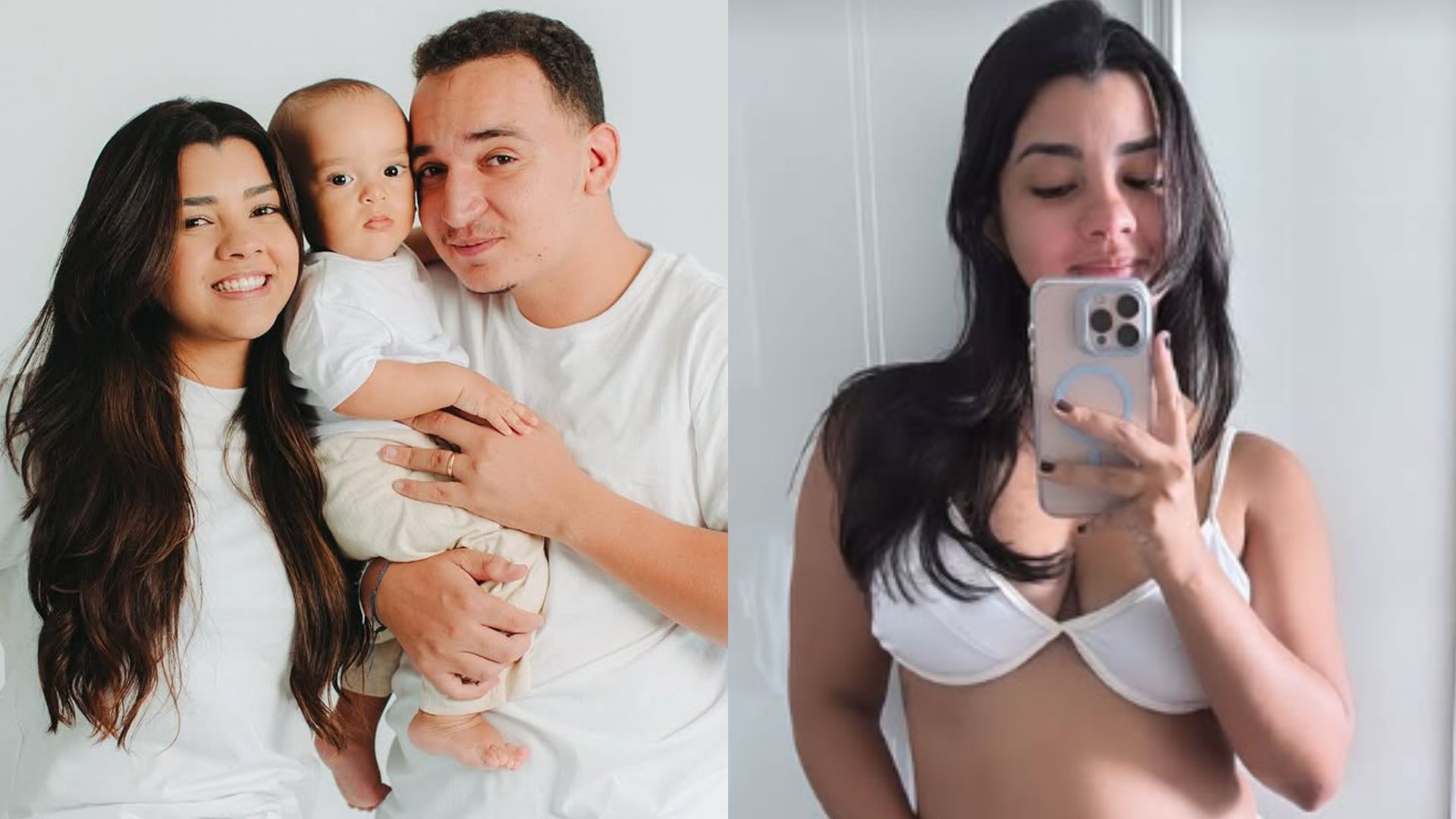 Ary Mirelle exibe barriguinha da segunda gravidez em dia de praia