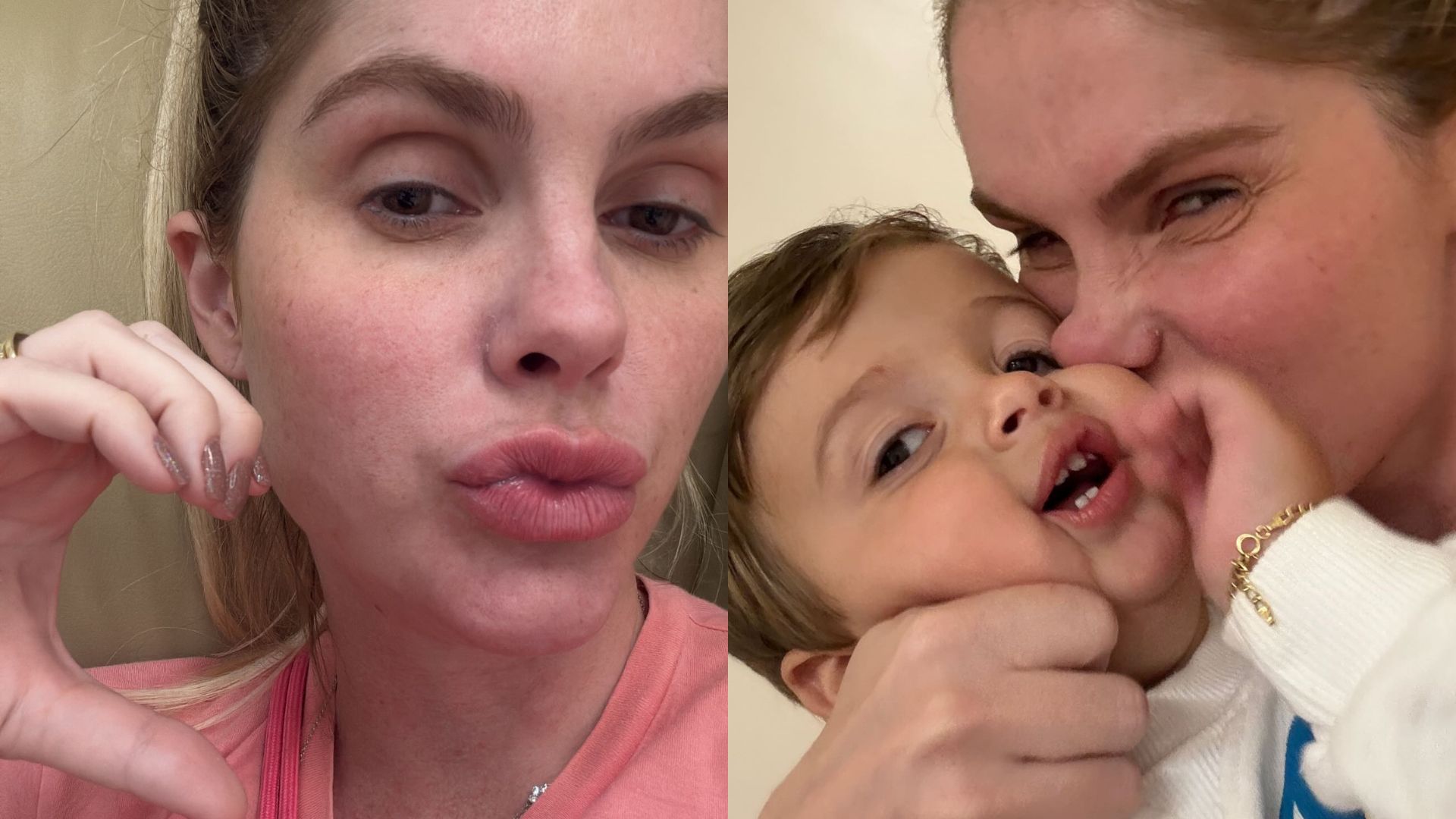 Bárbara Evans atualiza quadro de saúde do filho após picada de escorpião