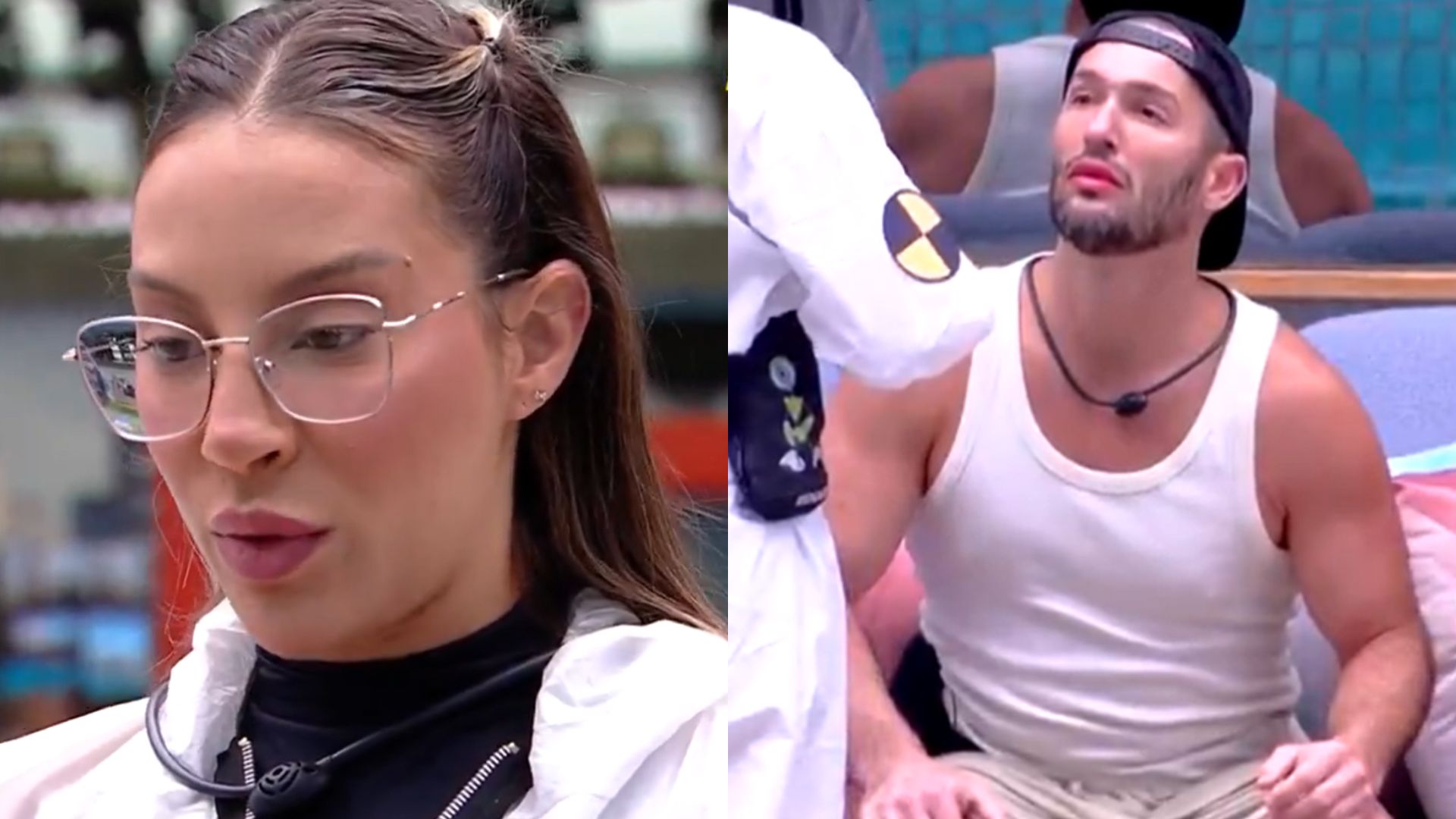 BBB 25: Renata expõe sister para Diego Hypolito: ‘Falsa’