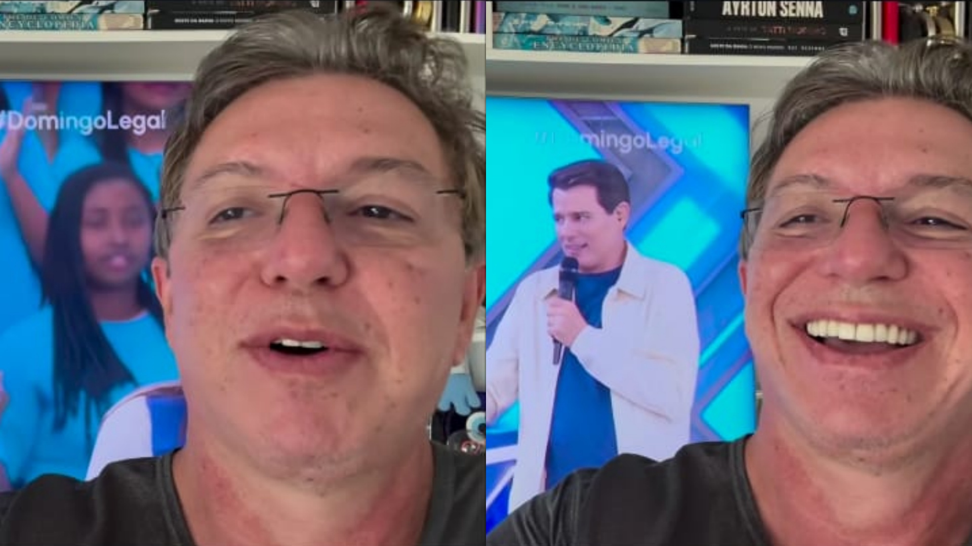 Boninho responde Celso Portiolli após ser desafiado em programa ao vivo