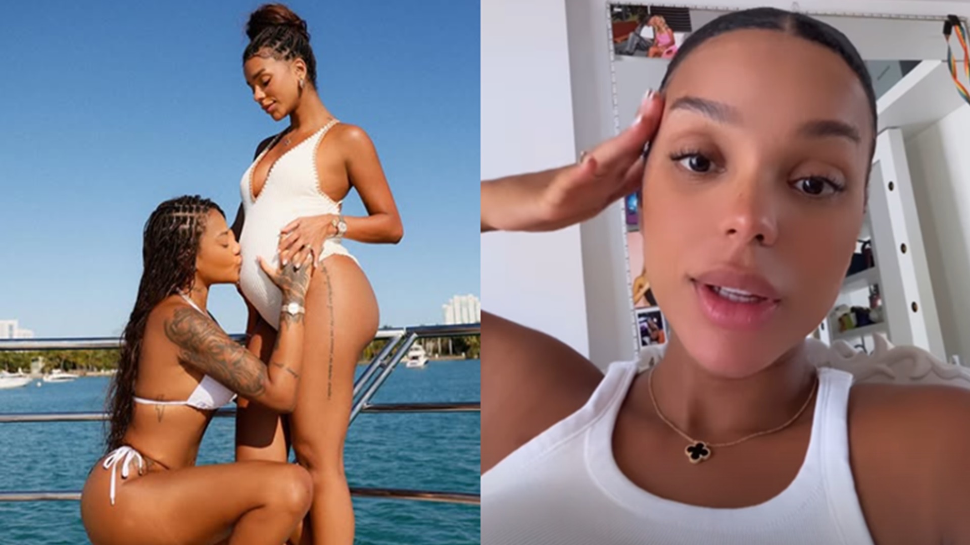 Grávida, Brunna Gonçalves se surpreende com desejo de comida: ‘Que loucura’