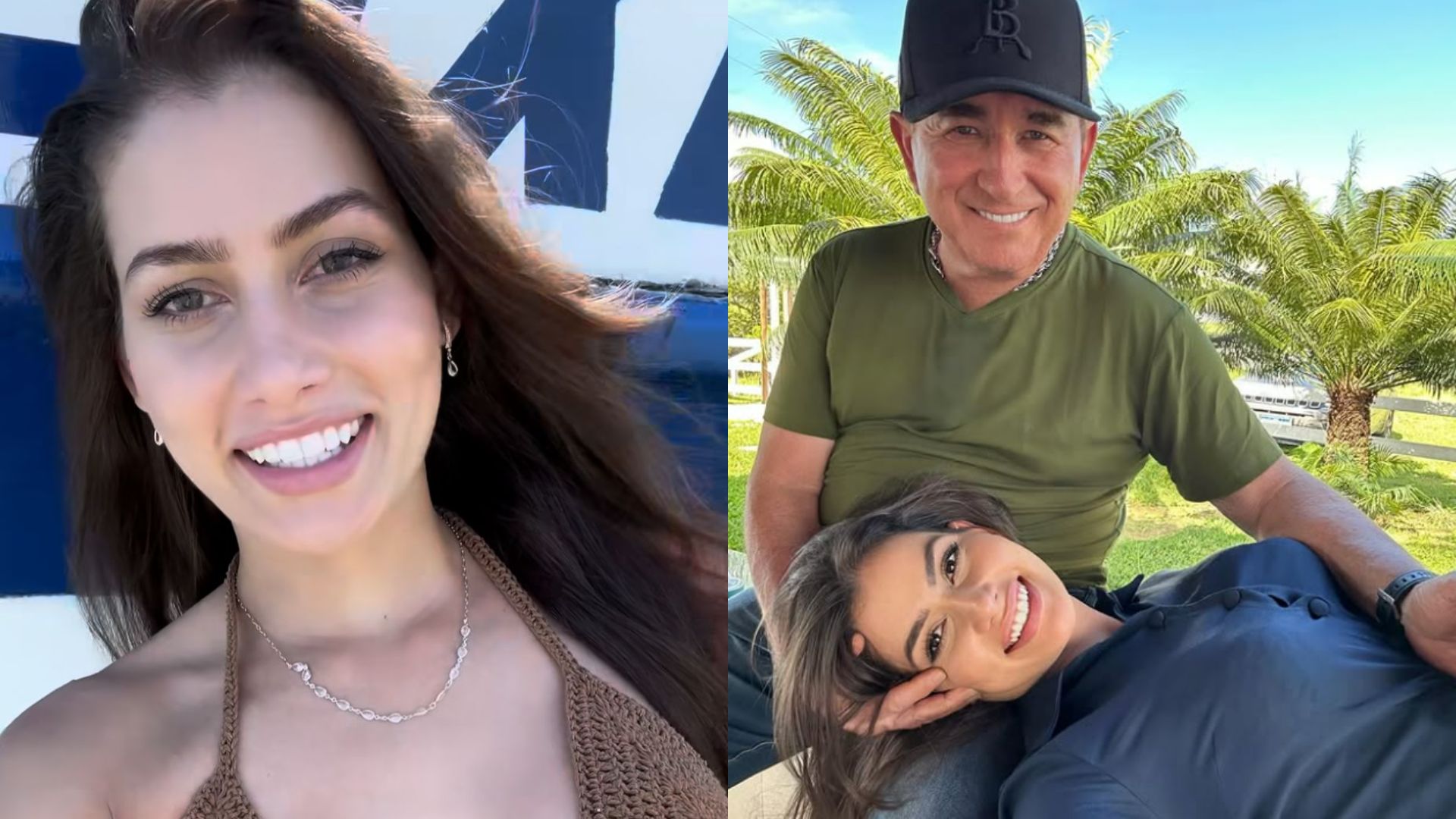Esposa de Amado Batista diverte seguidores com perrengue em lua de mel: “Esqueci que casei”