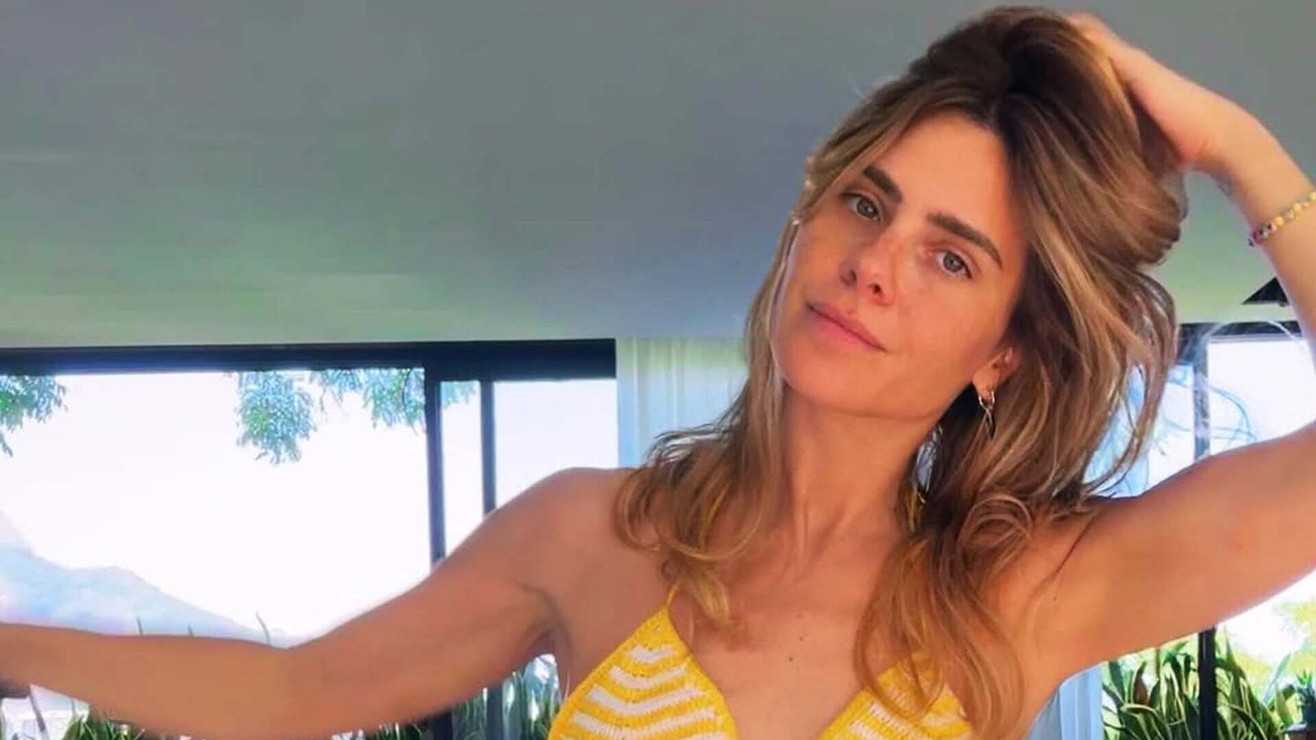 Carolina Dieckmann choca com situação atual de sua barriga; veja como está
