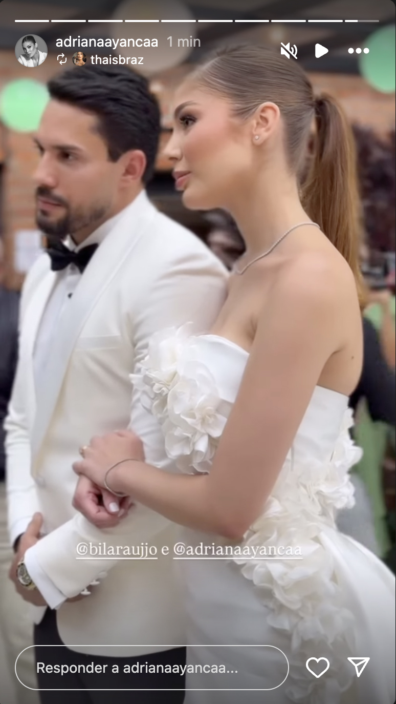 Casamento de Bil Araújo e Adriana Yanca - Foto: Reprodução / Instagram