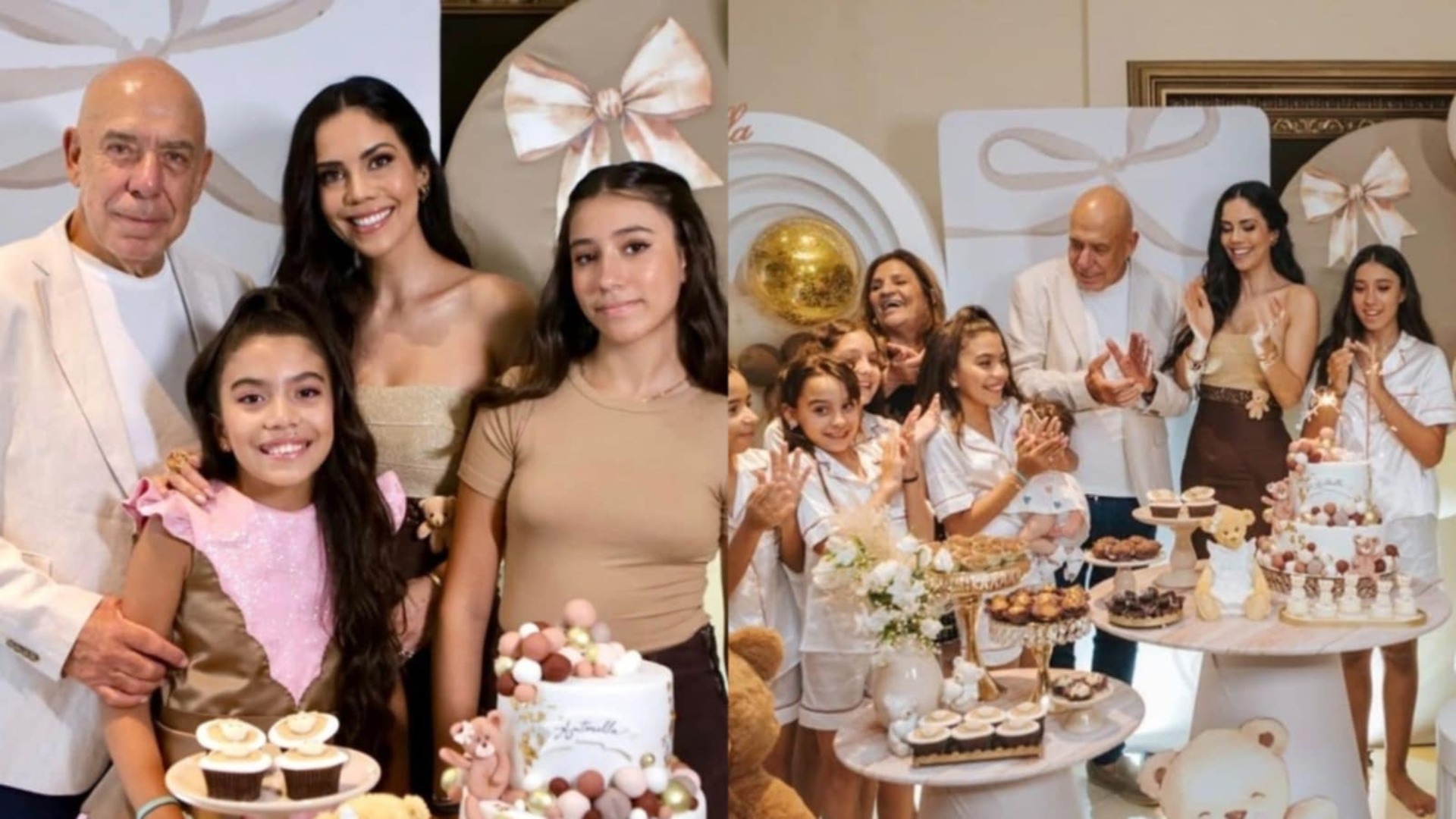 Daniela Albuquerque impressiona com fotos da festa da filha caçula; veja