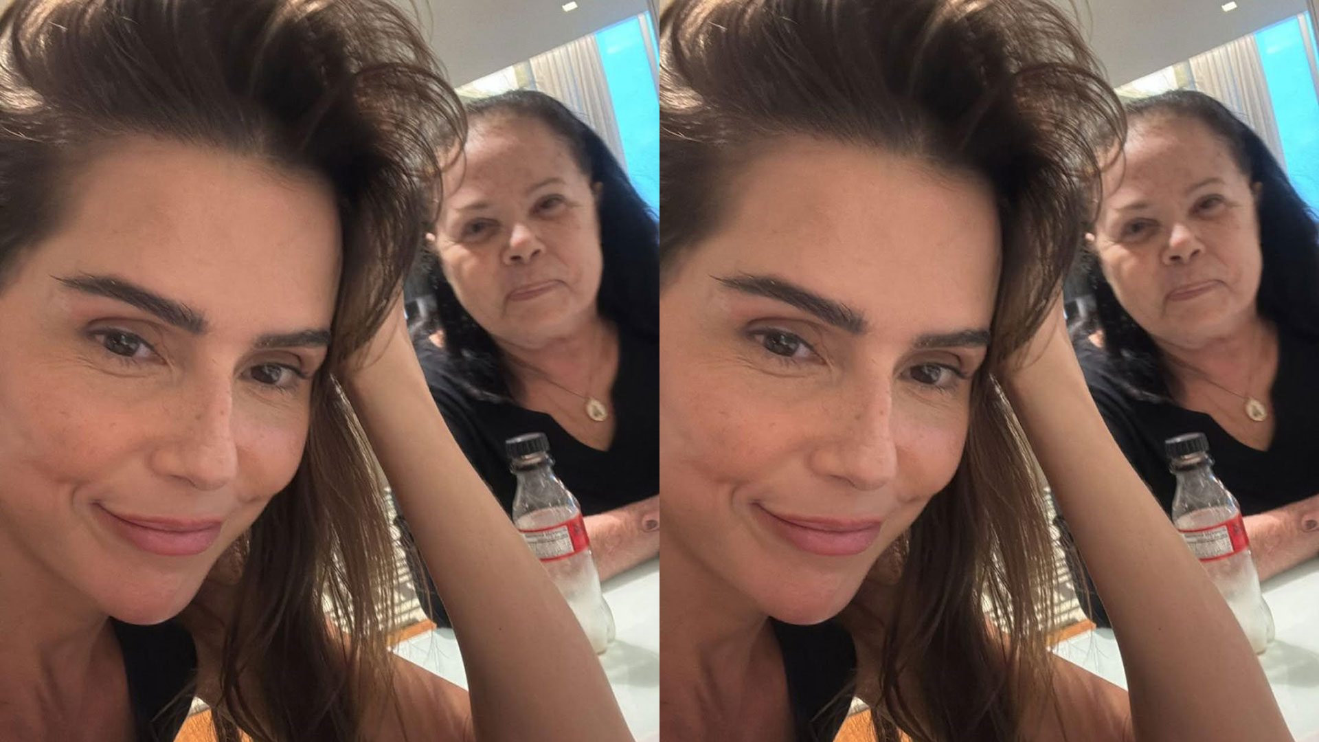 Deborah Secco faz homenagem para a mãe: ‘Que sorte a minha’