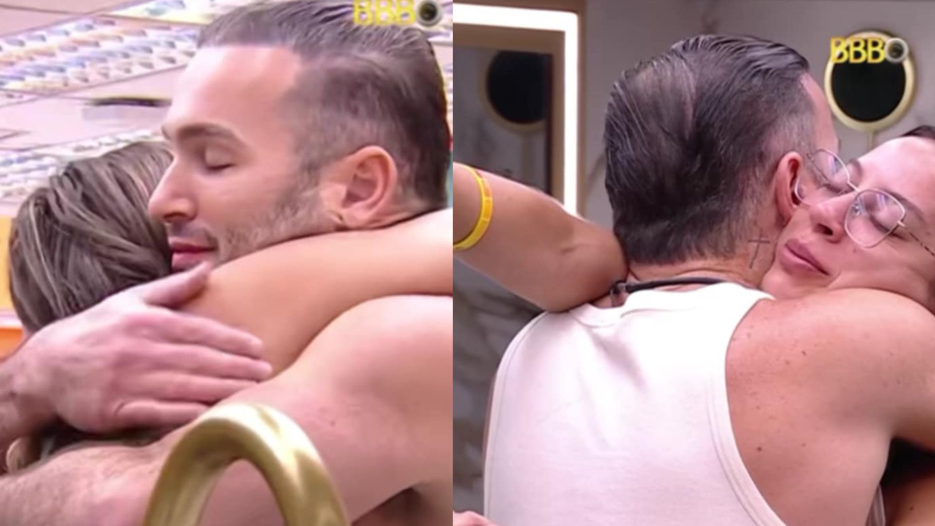 BBB 25: Diego Hypolito aconselha Renata após eliminação de Eva