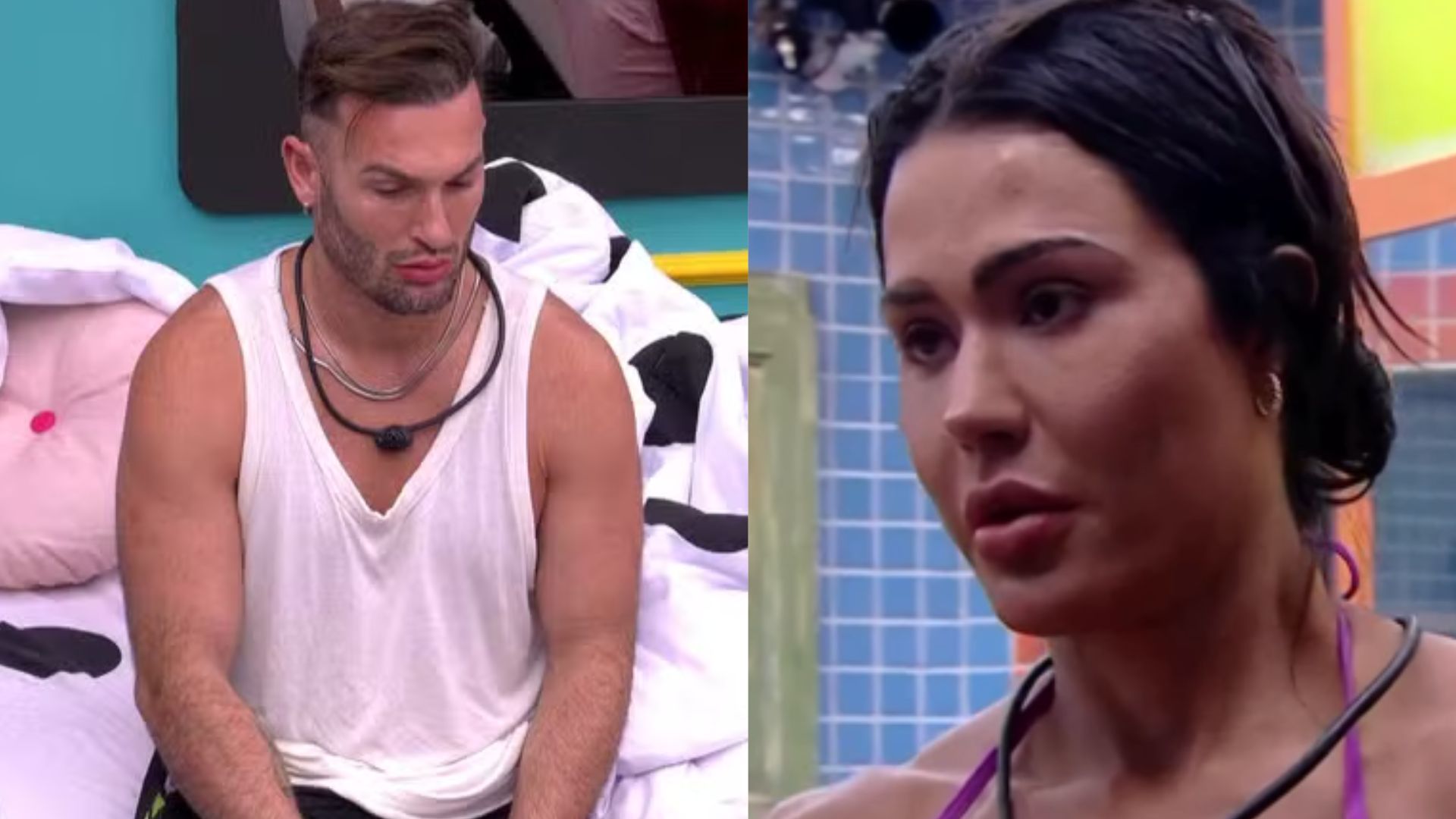 Diego Hypolito questiona Gracyanne Barbosa após ouvir fofoca sobre ele