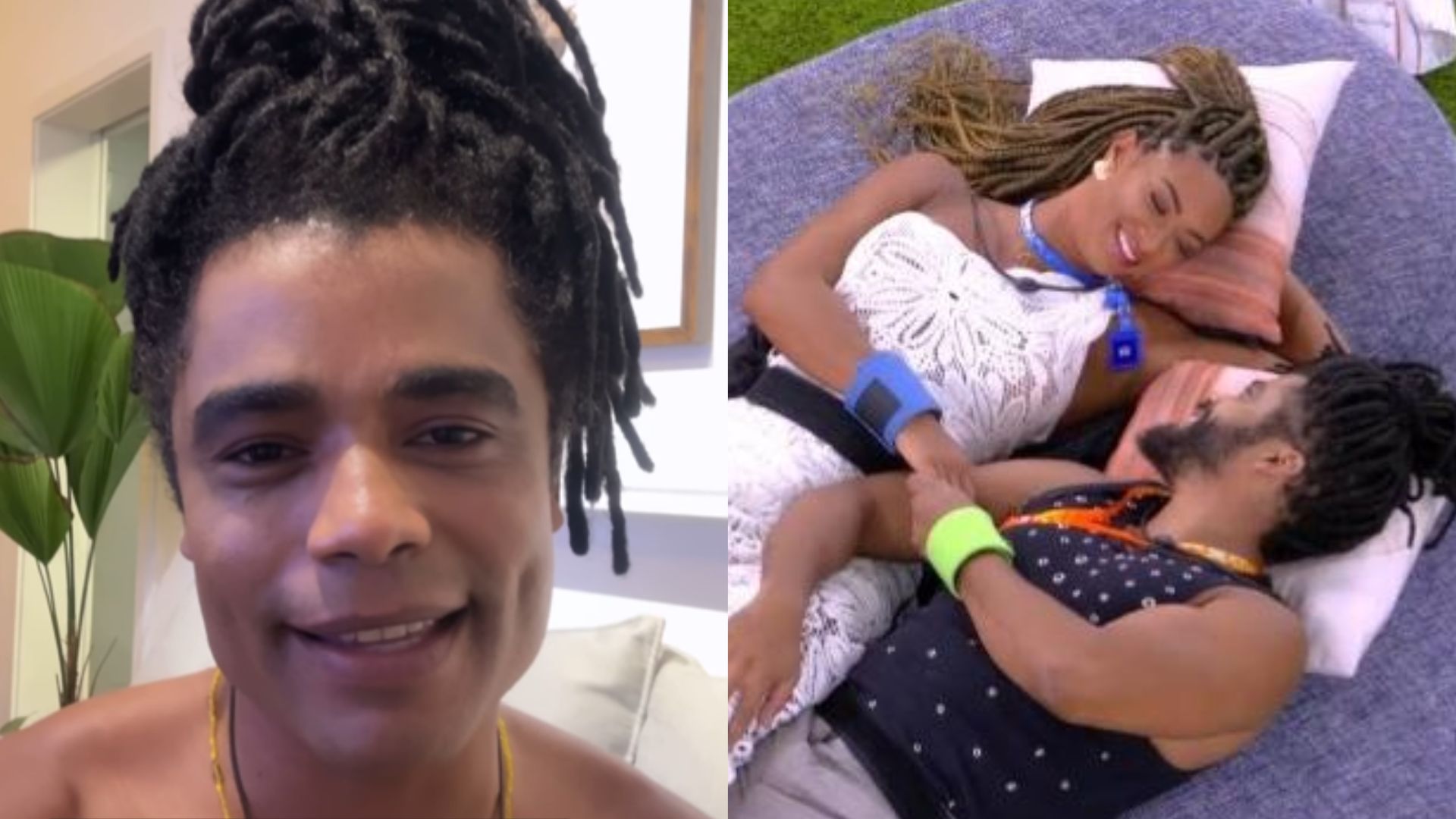 Fora do BBB 25, Diogo Almeida fala sobre romance com Aline: ‘De verdade’