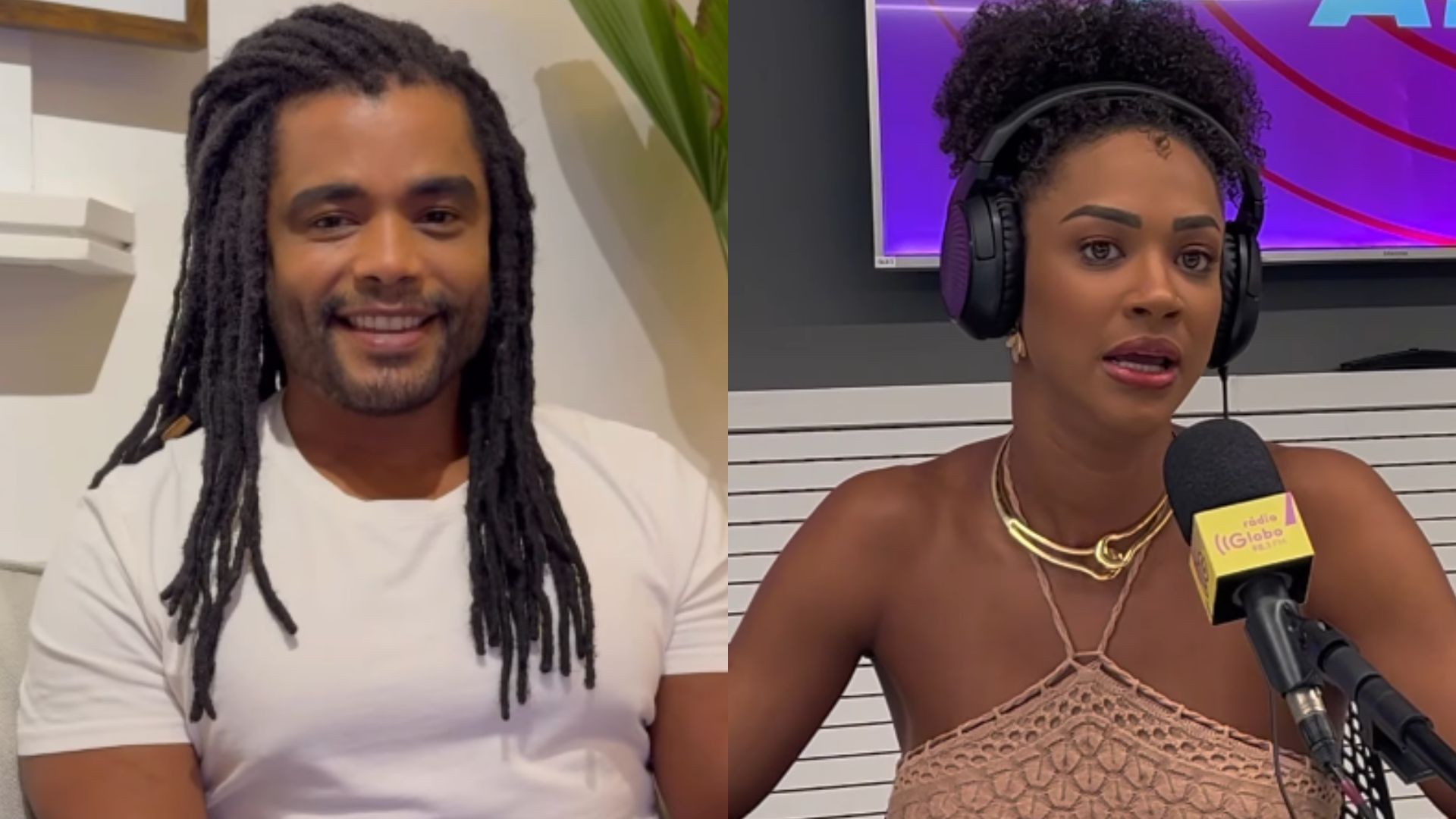 Diogo Almeida comenta declarações de Vilma sobre Aline no BBB 25