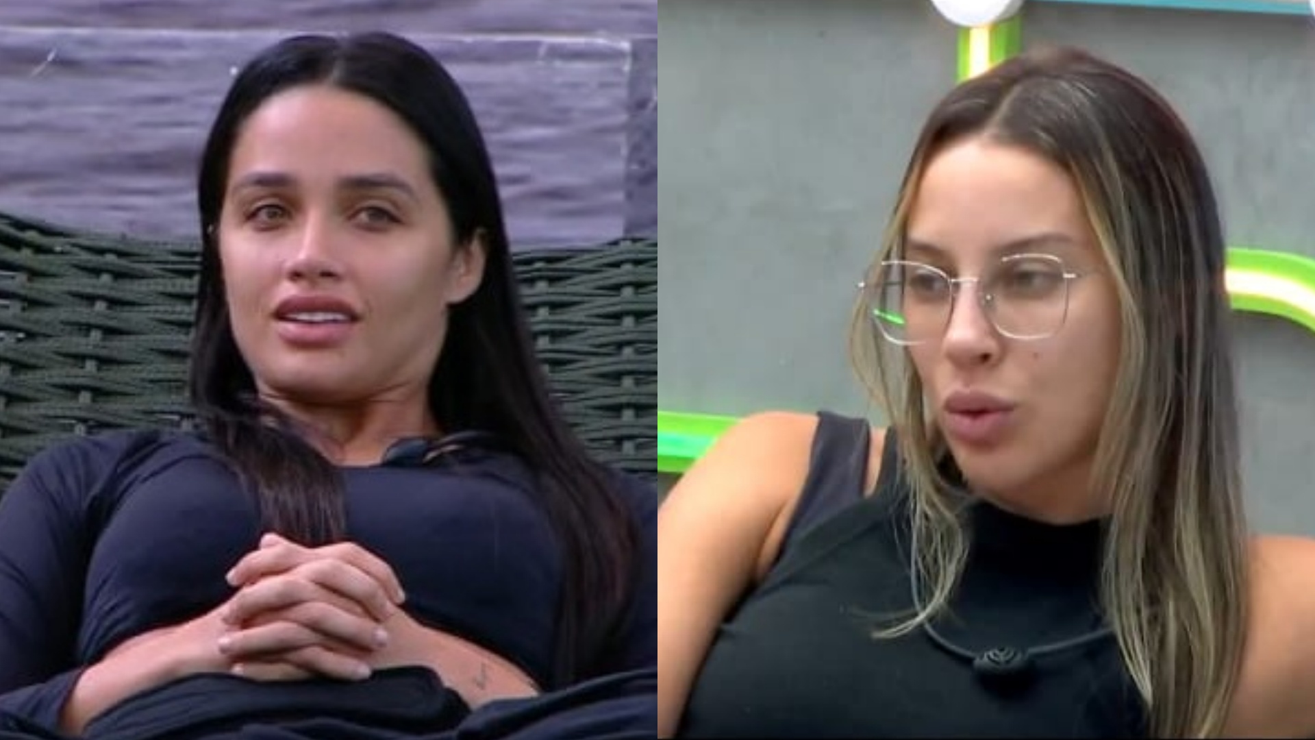BBB 25: Eva e Renata analisam jogo: ‘Se a gente quisesse piorar a situação’