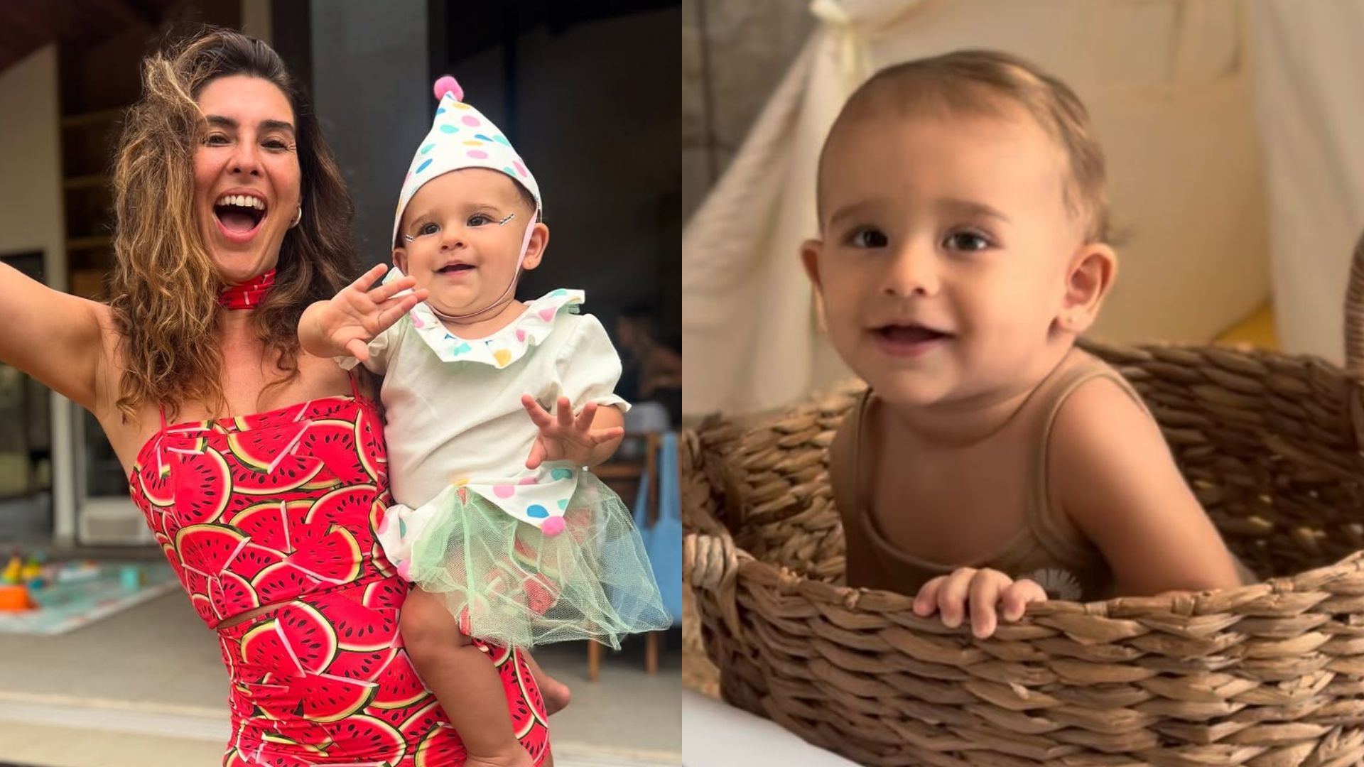 Fernanda Paes Leme encanta ao comemorar 11 meses da filha, Pilar