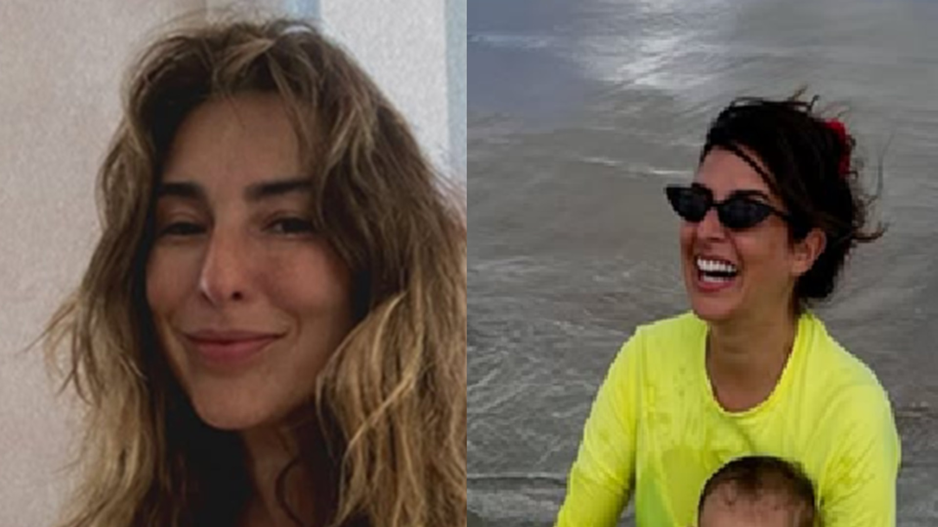 Filha de Fernanda Paes Leme esbanja fofura em fotos na praia: ‘Linda demais’