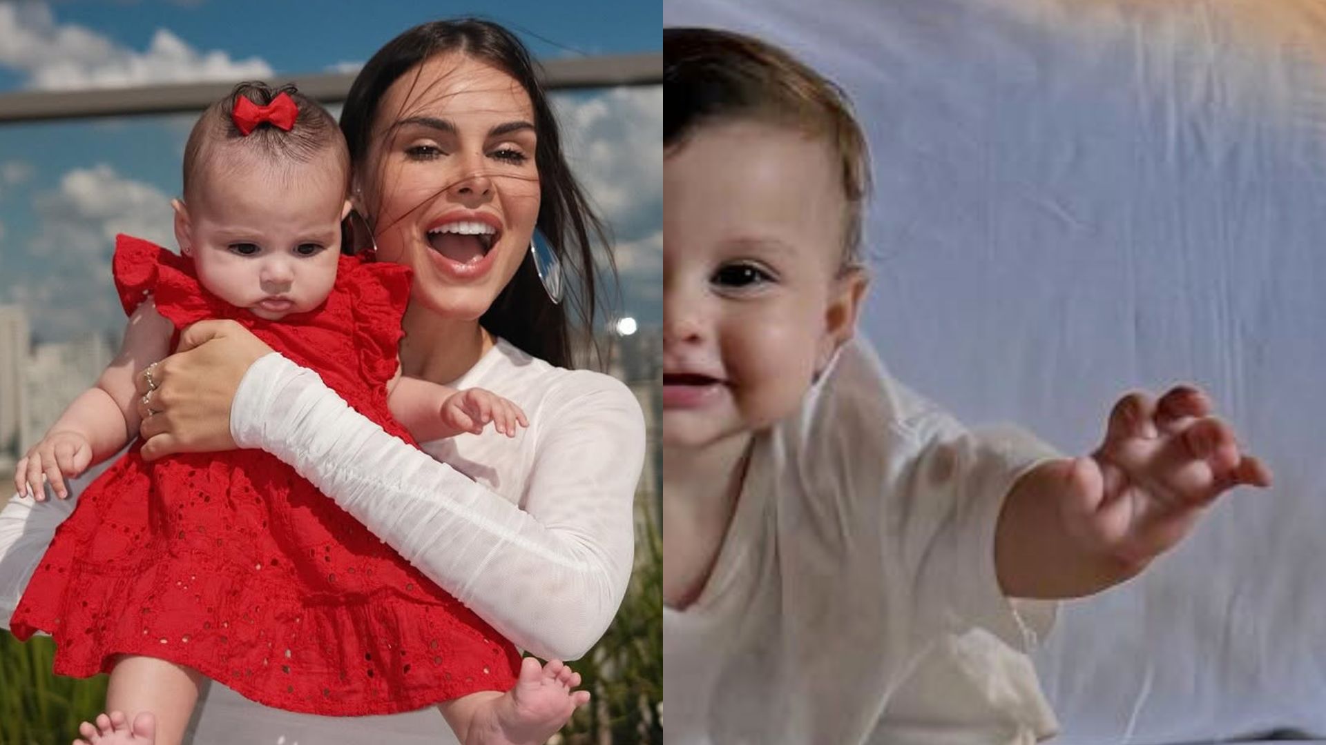 Filha de Neymar Jr, Helena esbanja fofura ao surgir sorridente em nova foto