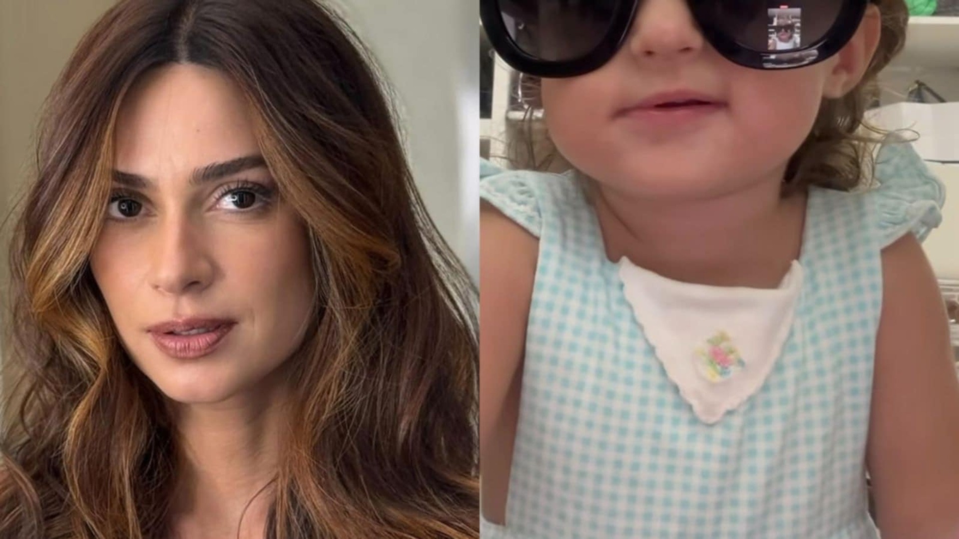 Filha de Thaila Ayala impressiona com estilo ao invadir closet da mãe; veja