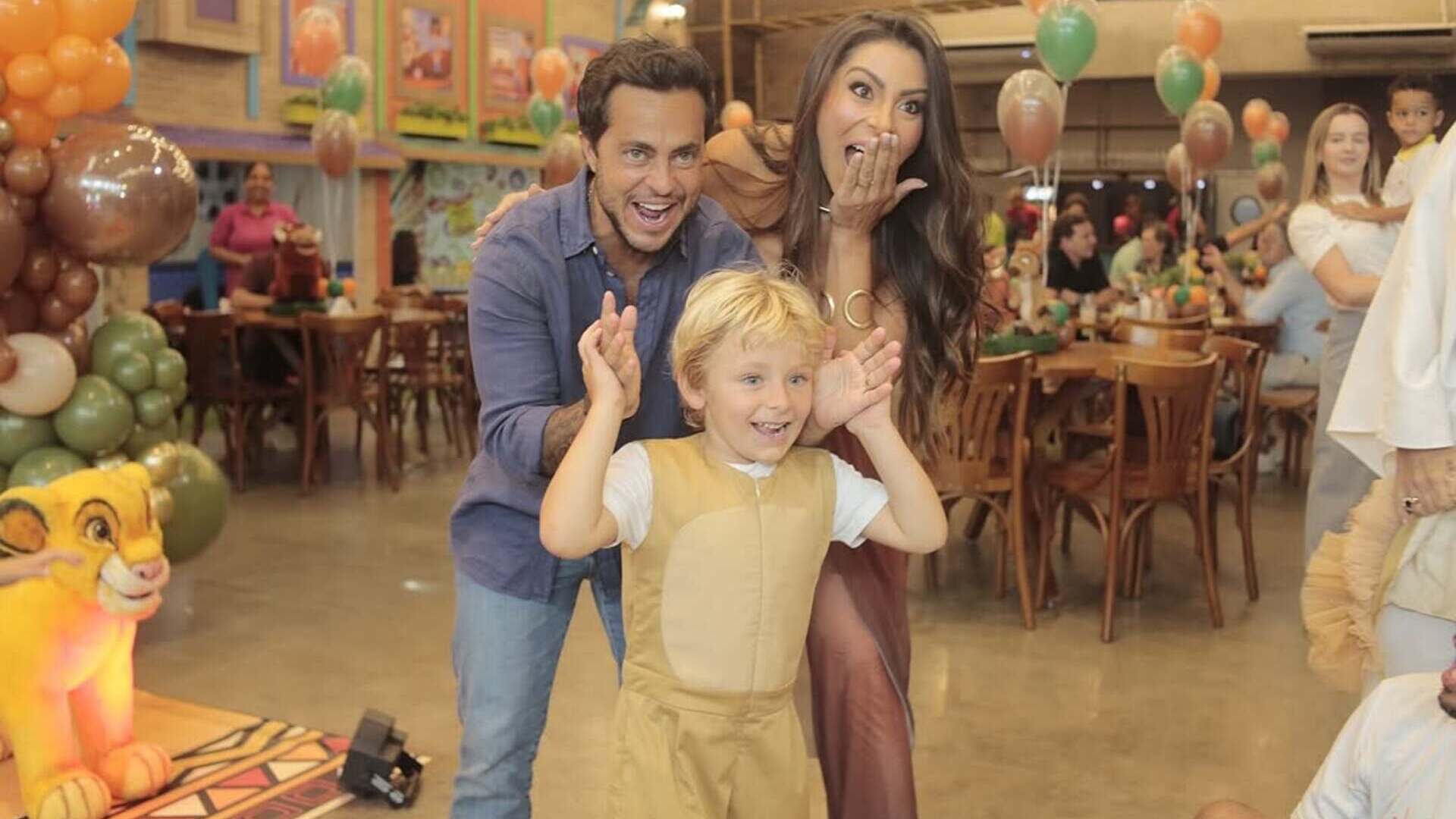 Filho de Thammy Miranda completa 5 anos e ganha festão; veja as fotos