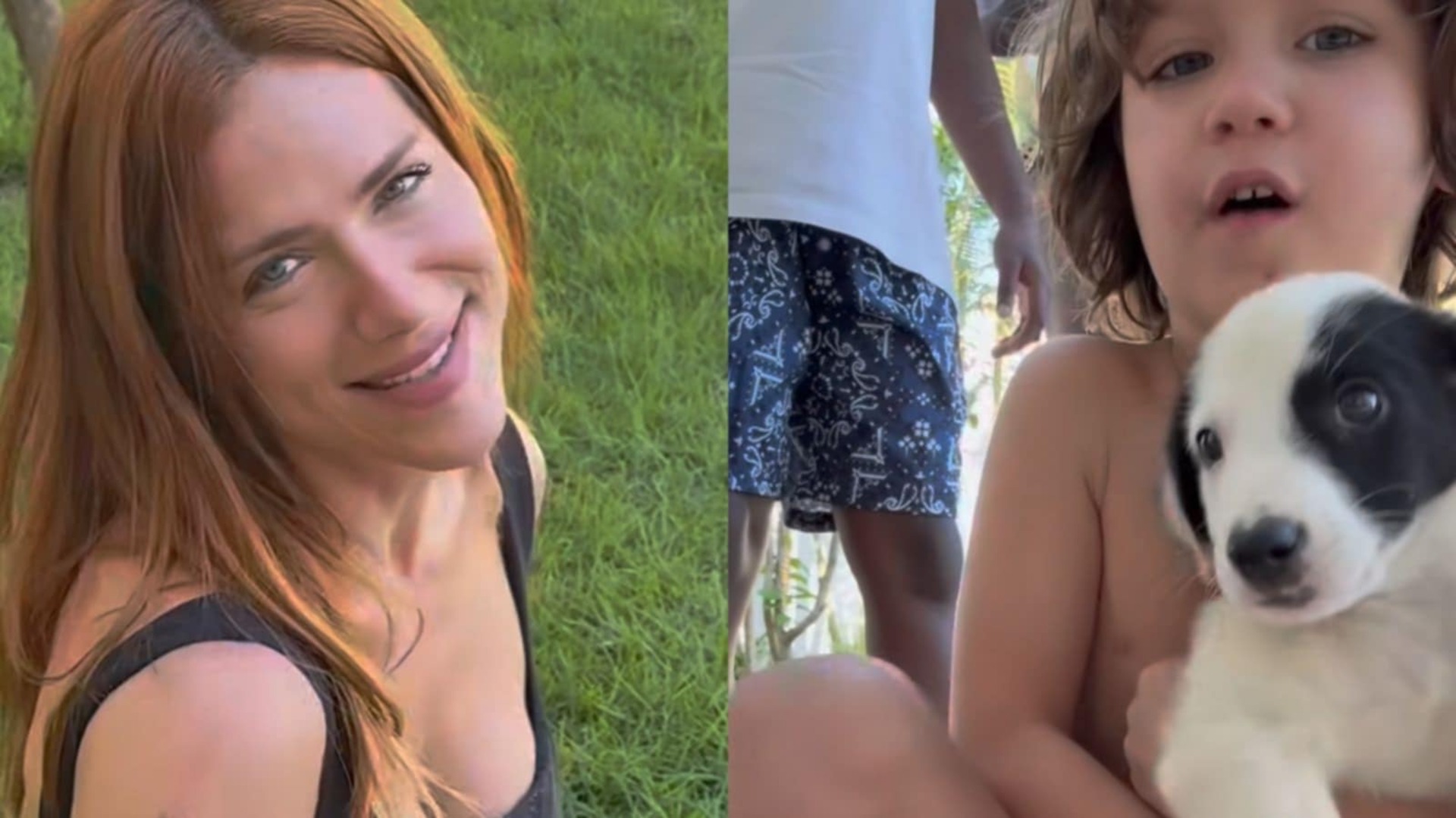 Giovanna Ewbank resgata cachorros e explica por que não ficará com eles