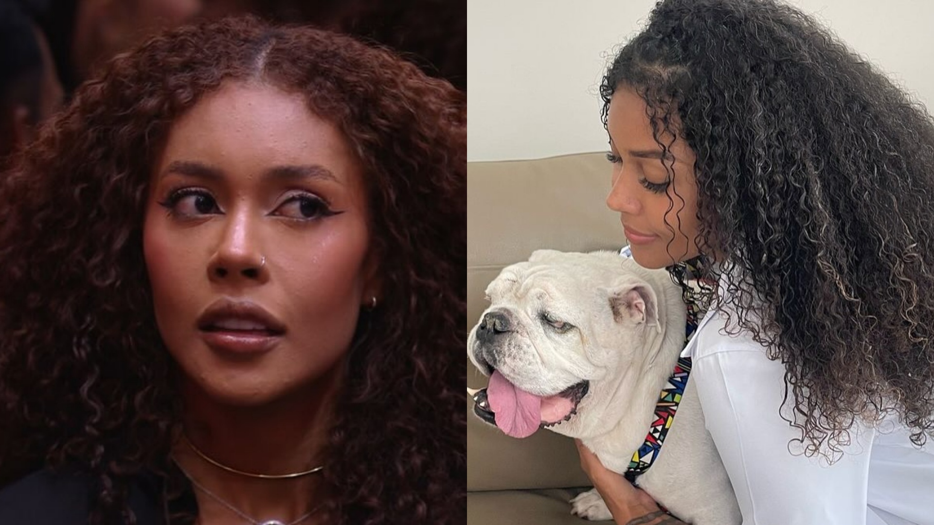 Ex-BBB Giovanna Jacobina lamenta morte de cachorra de estimação