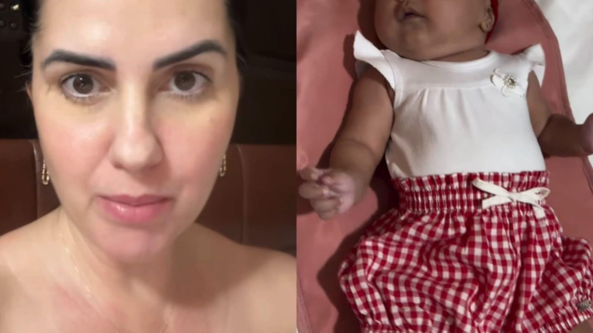 Graciele Lacerda capricha no look da filha e explode o fofurômetro; veja
