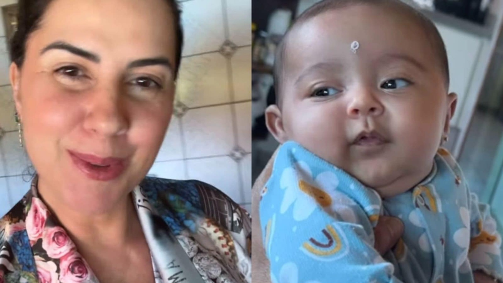 Graciele Lacerda faz simpatia com a filha na fazenda: ‘Funciona?’