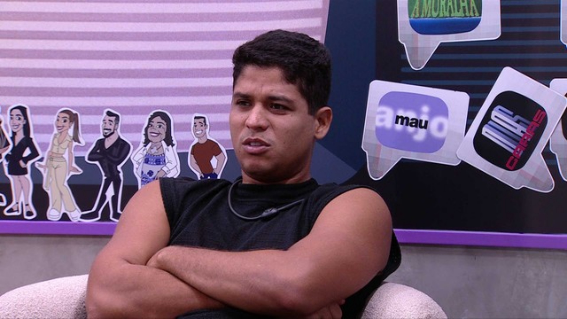 BBB 25: Guilherme faz previsão sobre sister no paredão: ‘Ela sai’