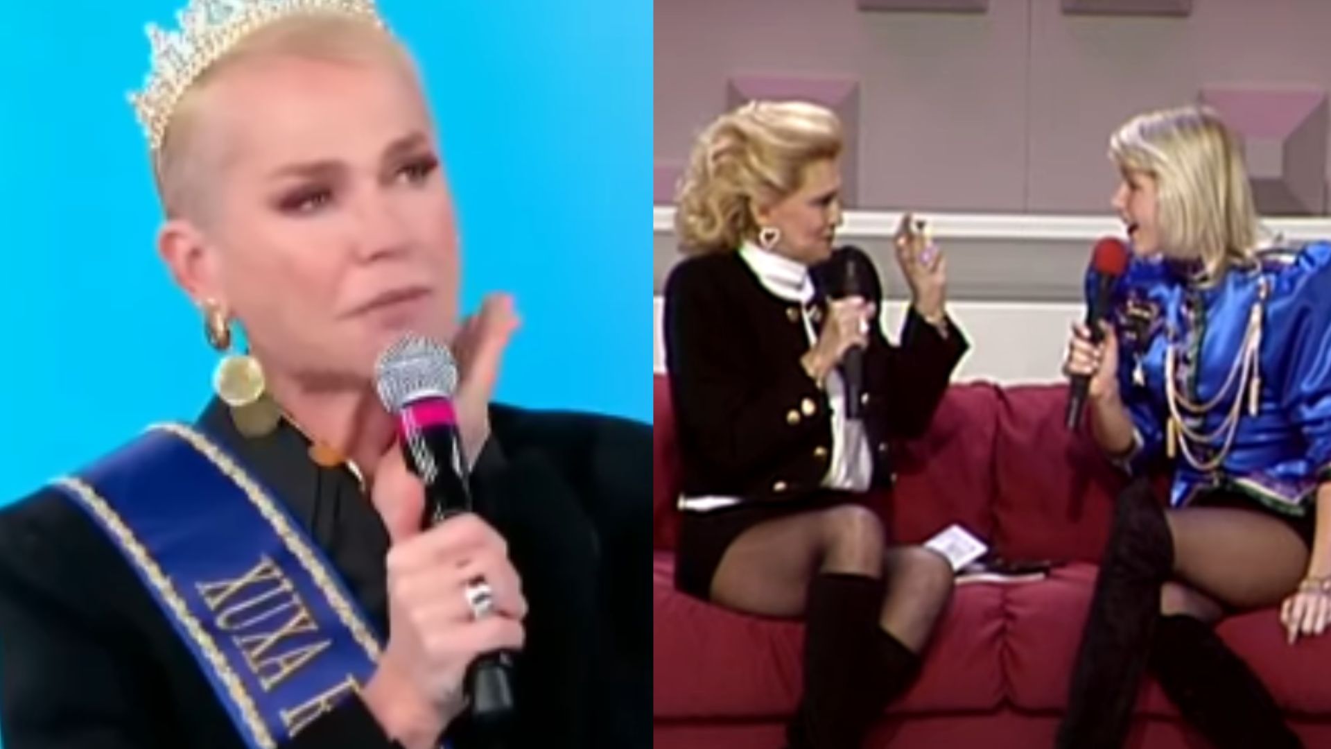 Xuxa diz que Globo ajustou regra contratual após a sua participação no programa de Hebe