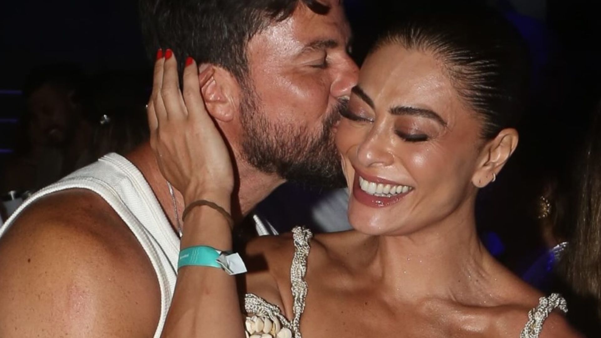 Juliana Paes reage à declaração do marido: ‘Para de espalhar meus segredos’