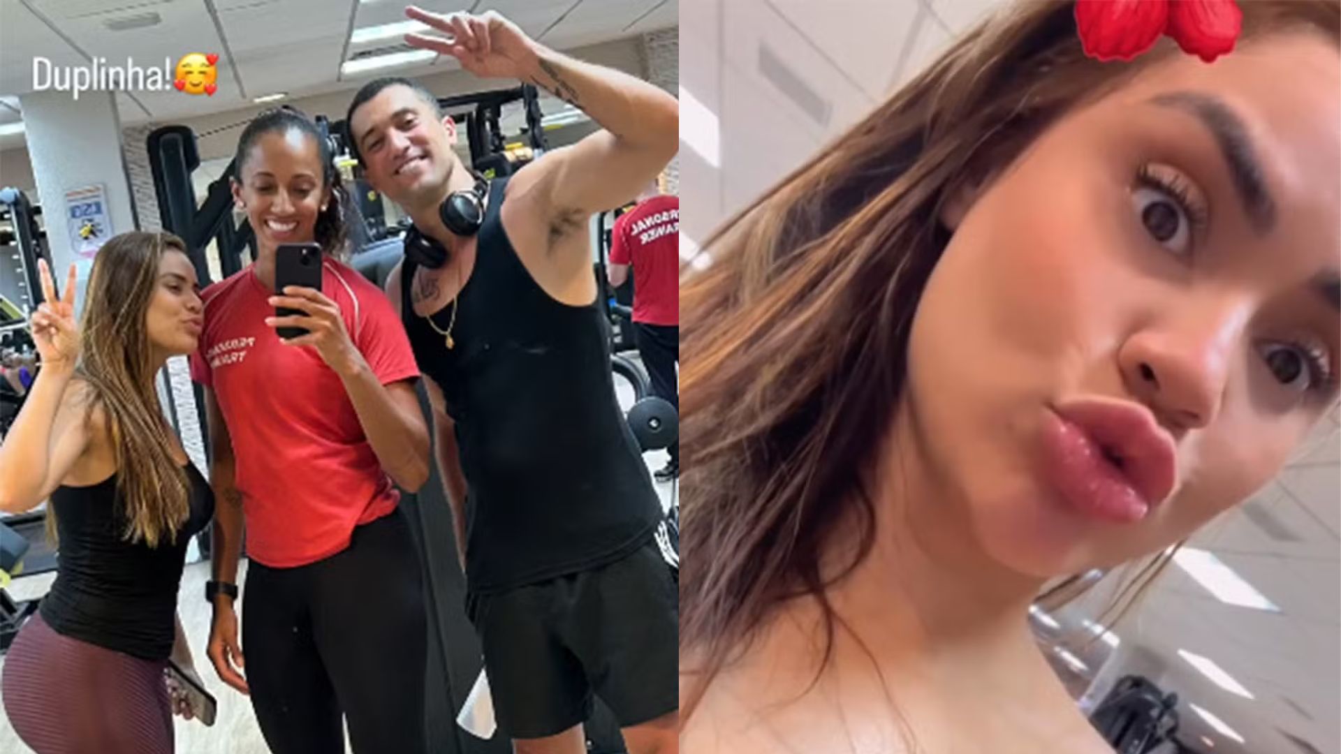 Após abrir a agenda de trabalhos, Lexa malha com o noivo, Ricardo Vianna