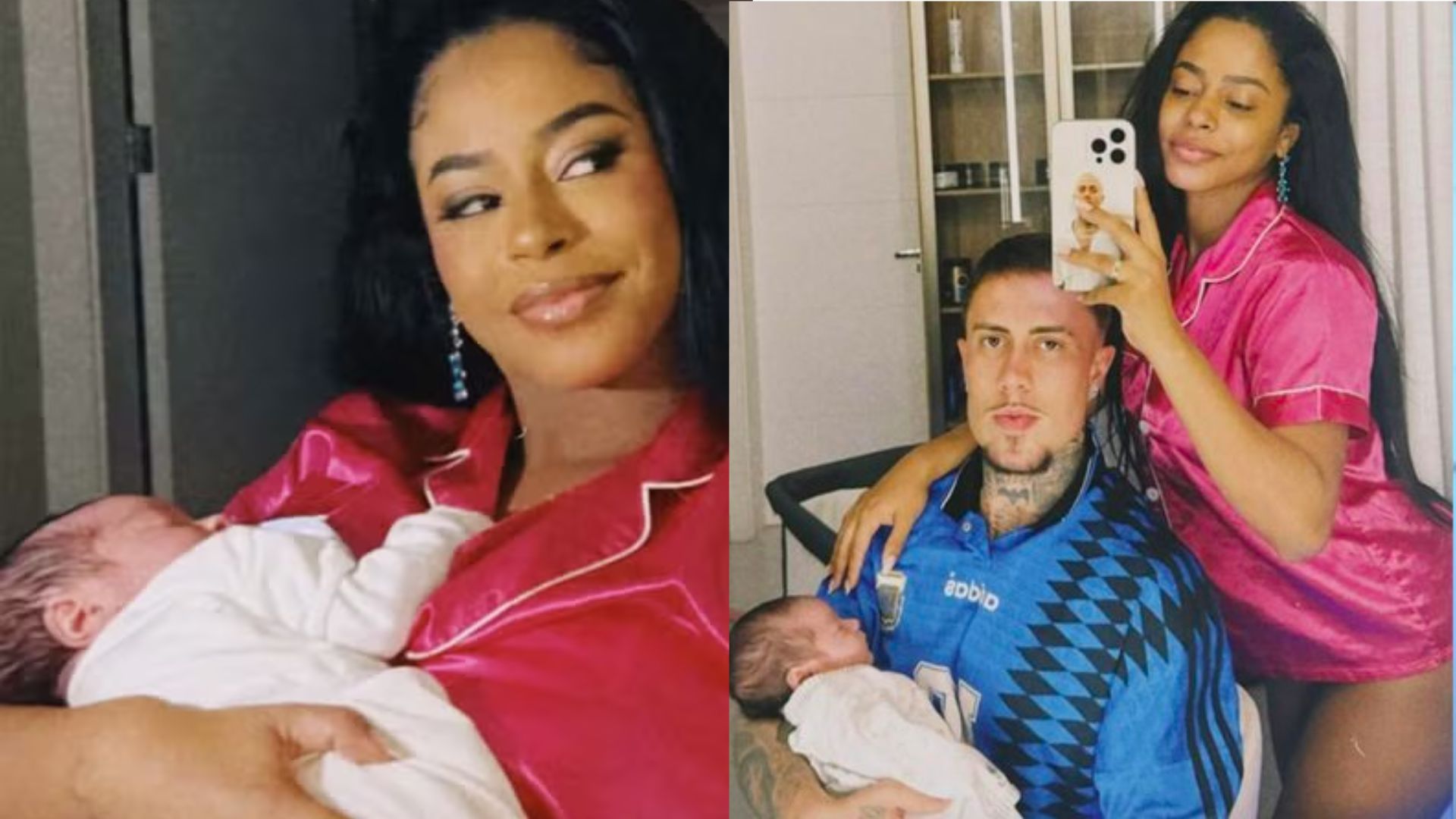 Lorena Maria diverte os fãs ao mostrar posição em que o filho dorme