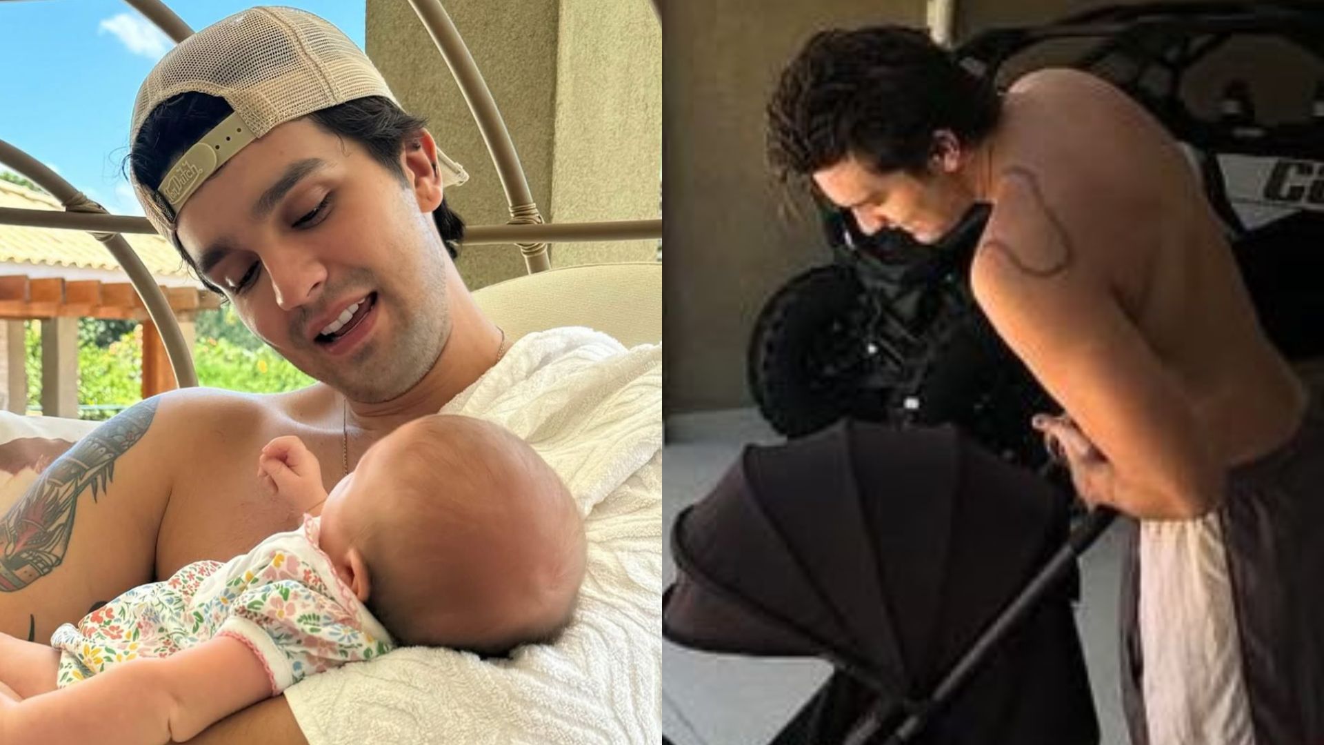 Luan Santana encanta com nova foto da filha, Serena: “Doninha do meu coração”