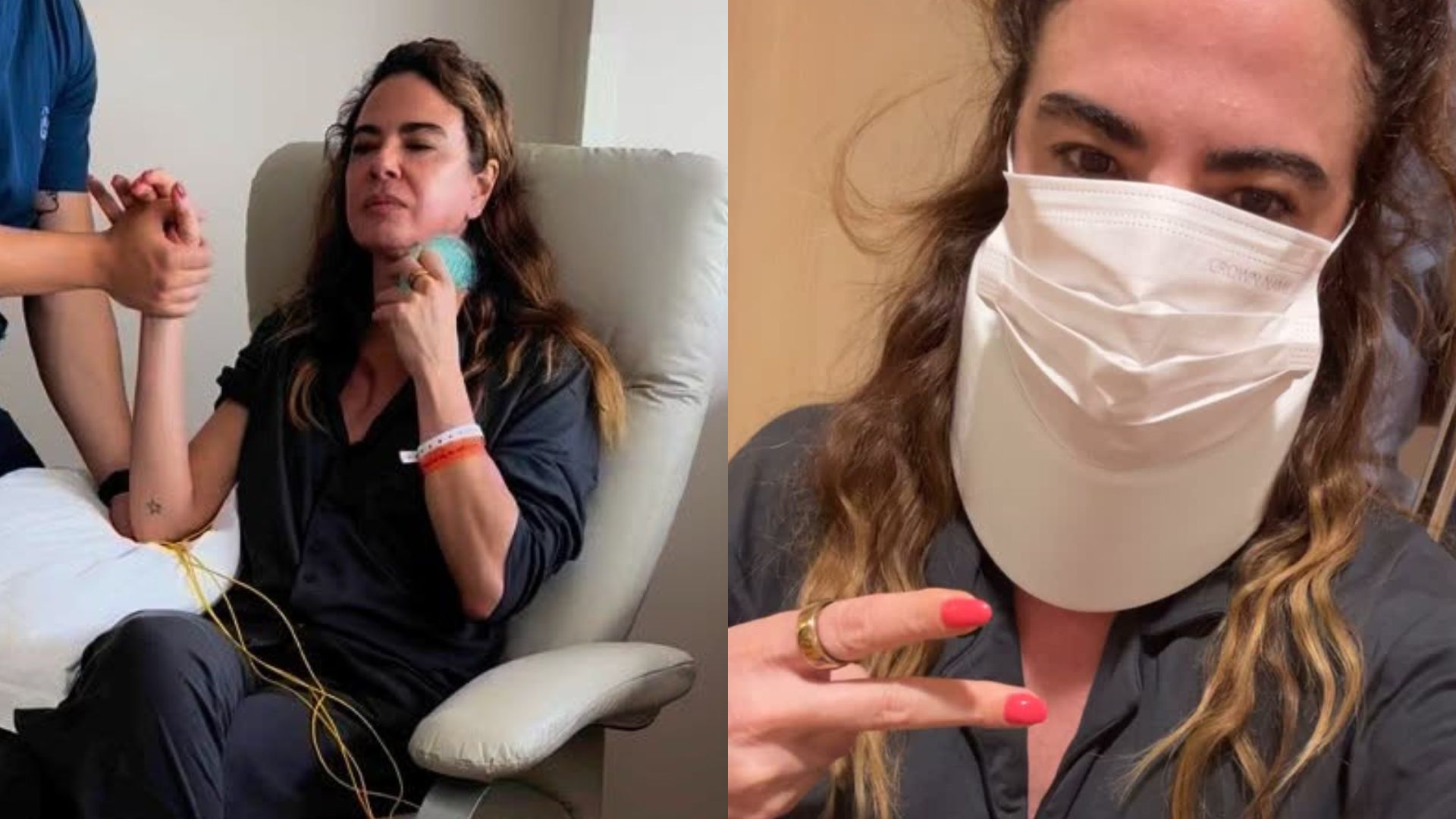 Luciana Gimenez mostra recuperação após cirurgia de emergência