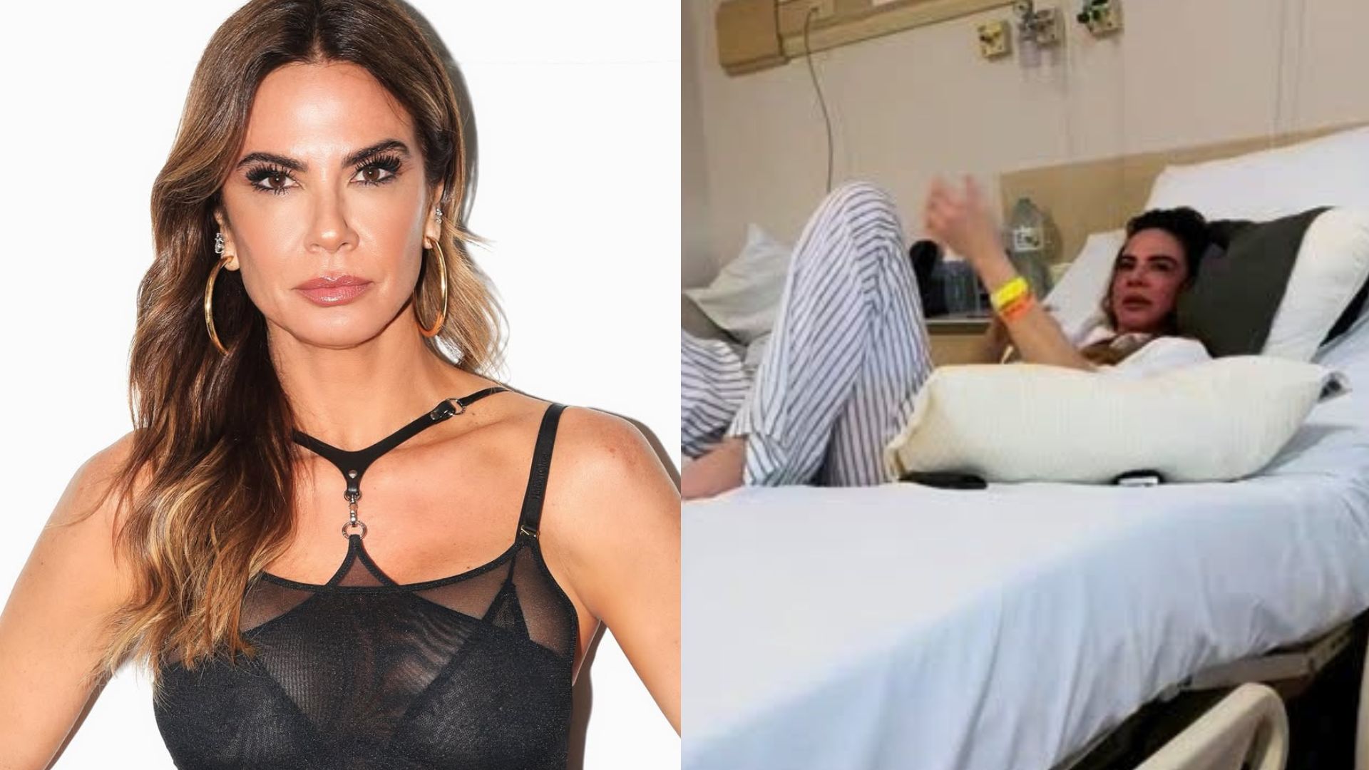 Luciana Gimenez faz desabafo após internação: ‘Doendo bastante’