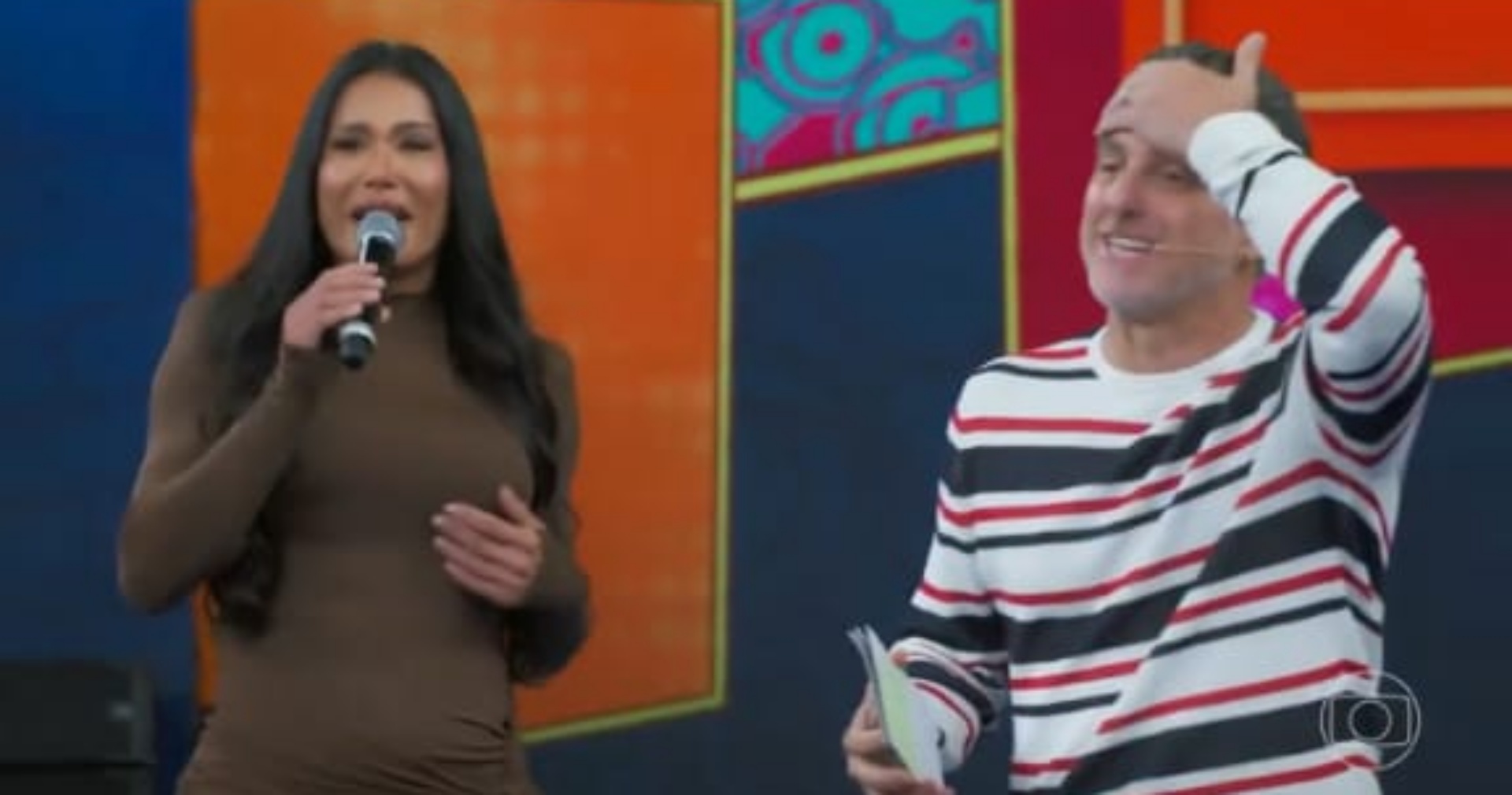 Luciano Huck fica constrangido após comentário sobre Gracyanne Barbosa