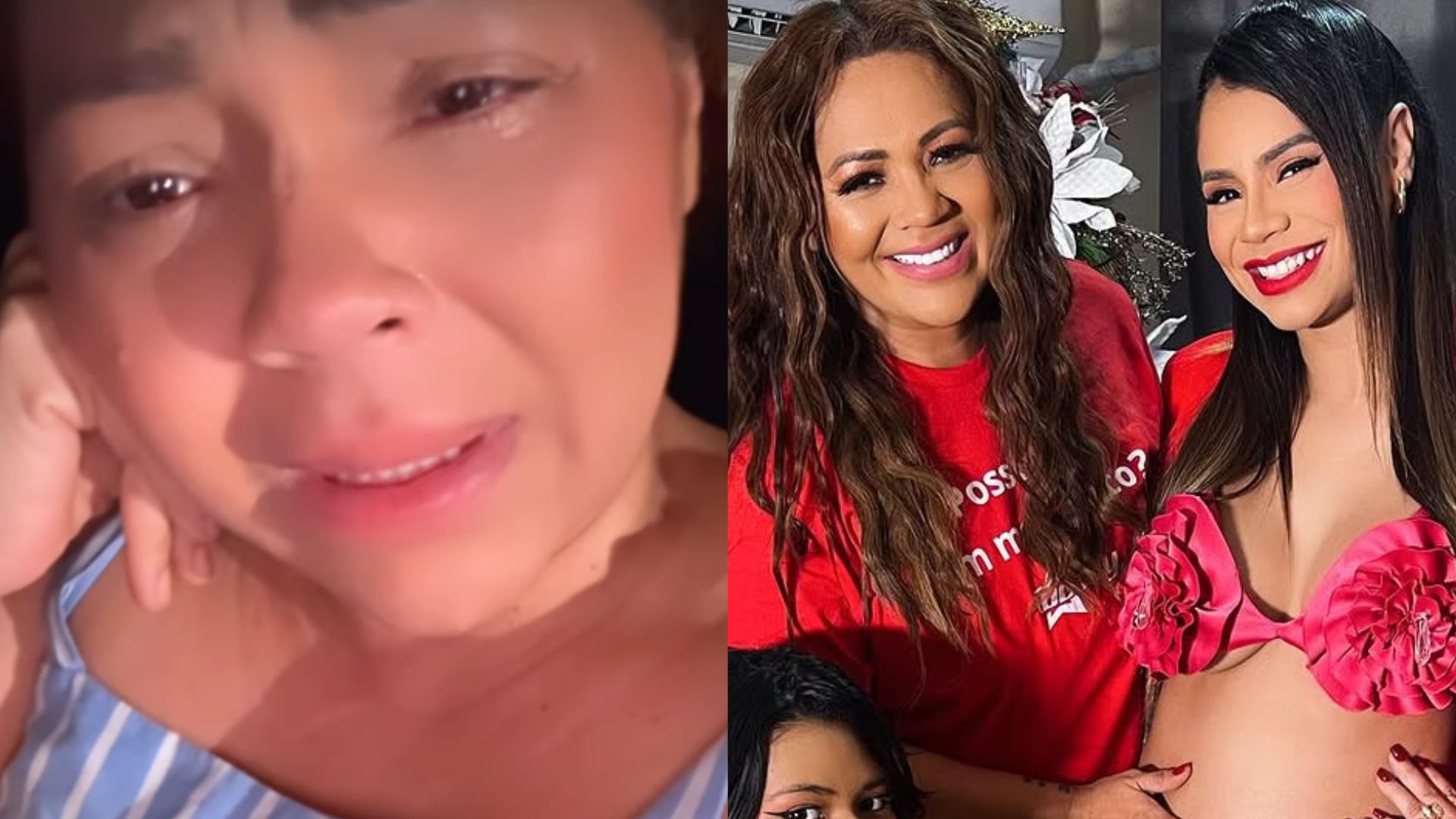 Mãe de Lexa se emociona ao mostrar presente que comprou para a neta
