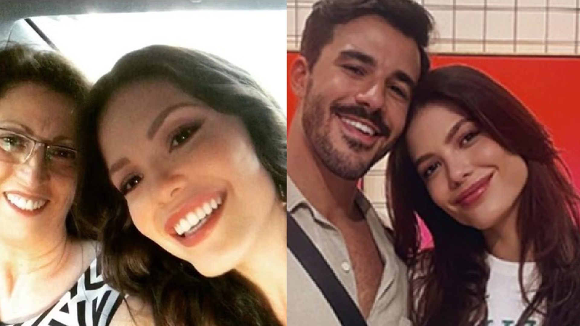 Mãe de Vitória Strada critica ex-BBB Mateus após declaração sobre a atriz: ‘Traiu’