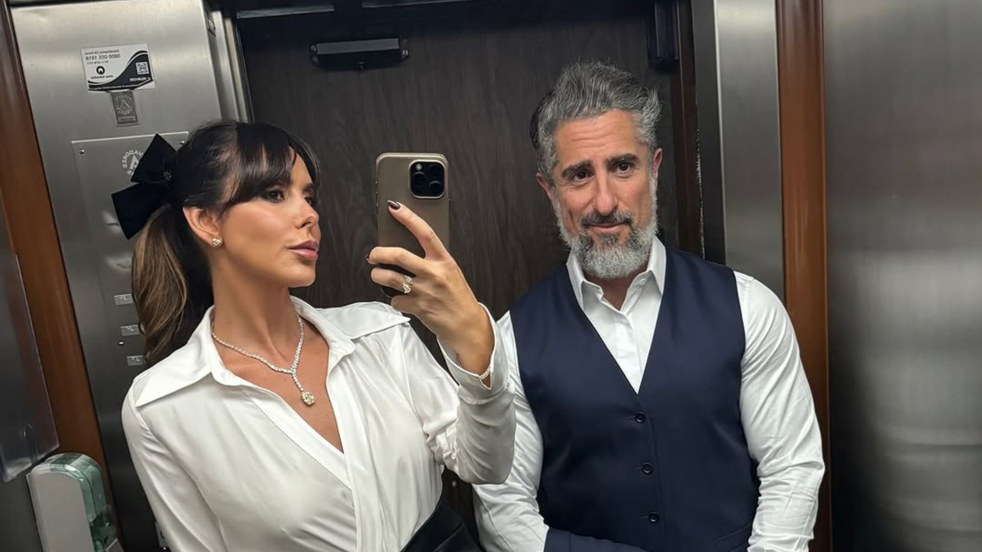 Suzana Gullo e Marcos Mion