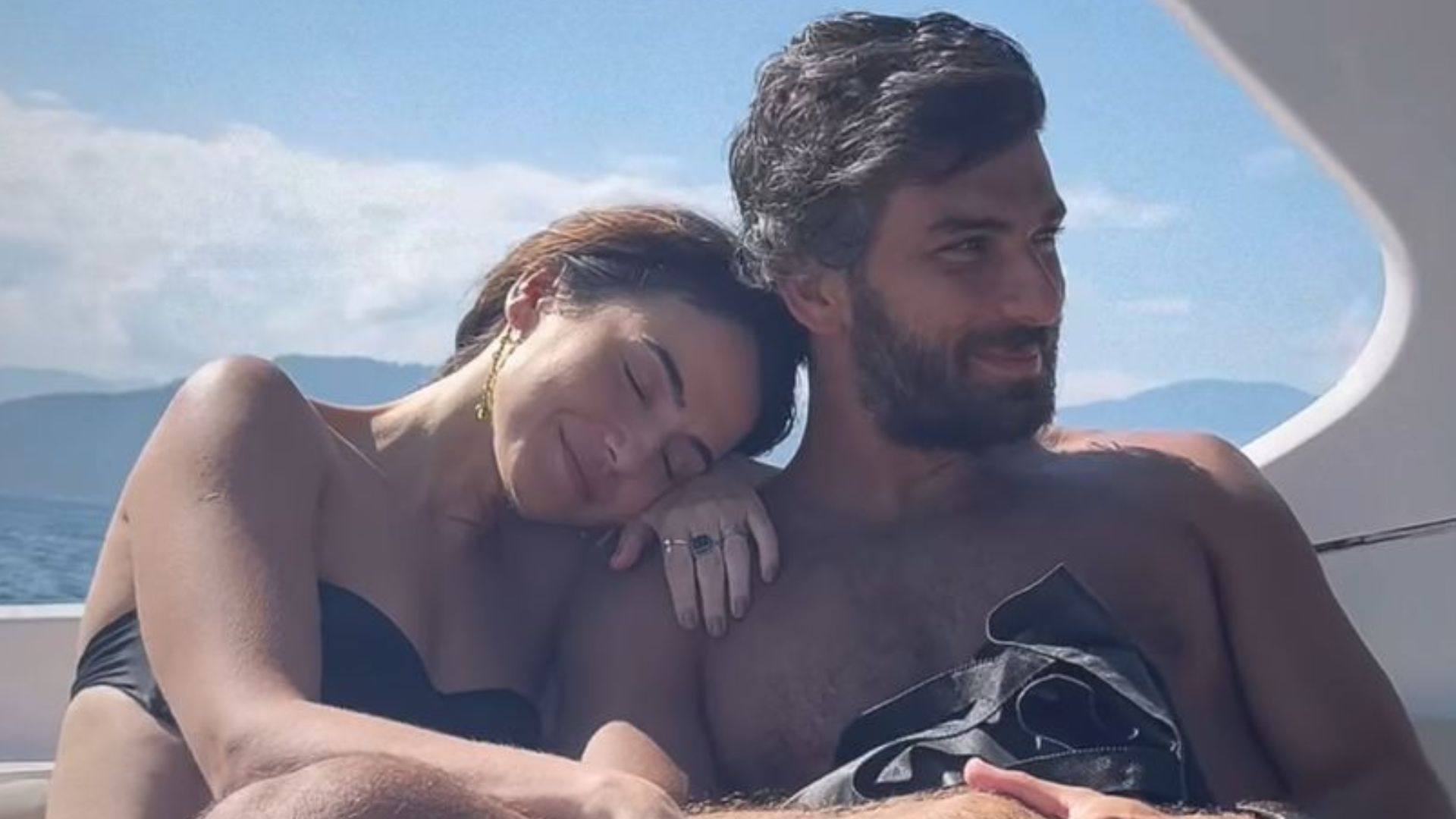 Hugo Moura ganha mensagem especial da namorada: “Que sorte a nossa”